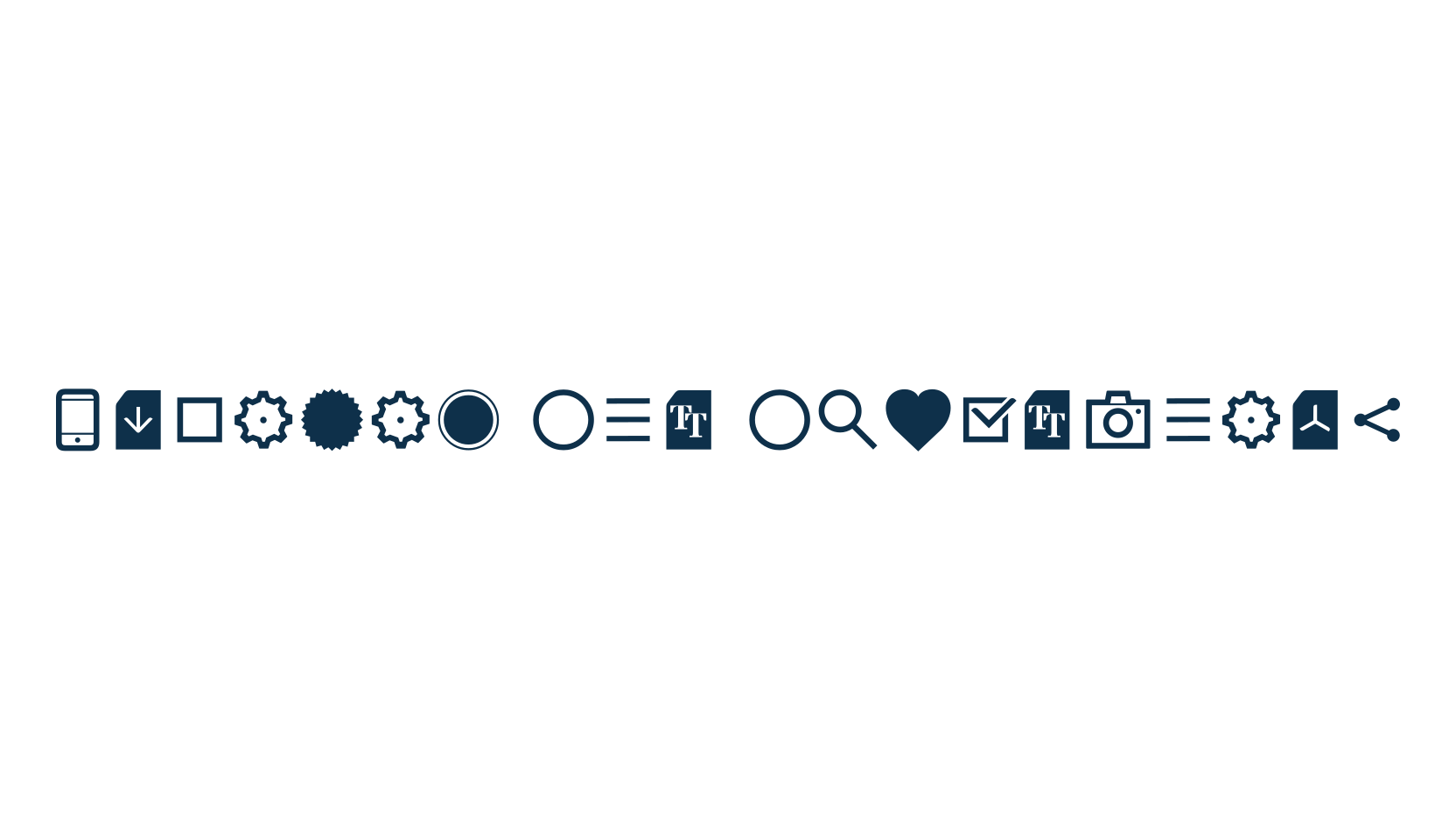 Aquawax Pro Pictograms, fancy decorative font preview