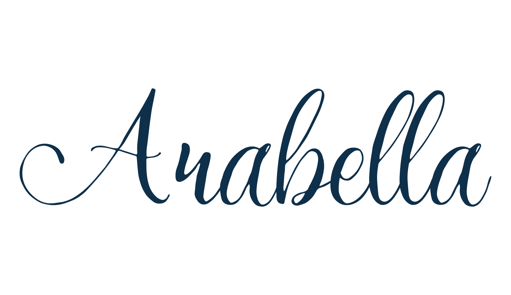 Arabella (arabella-2), calligraphy font preview