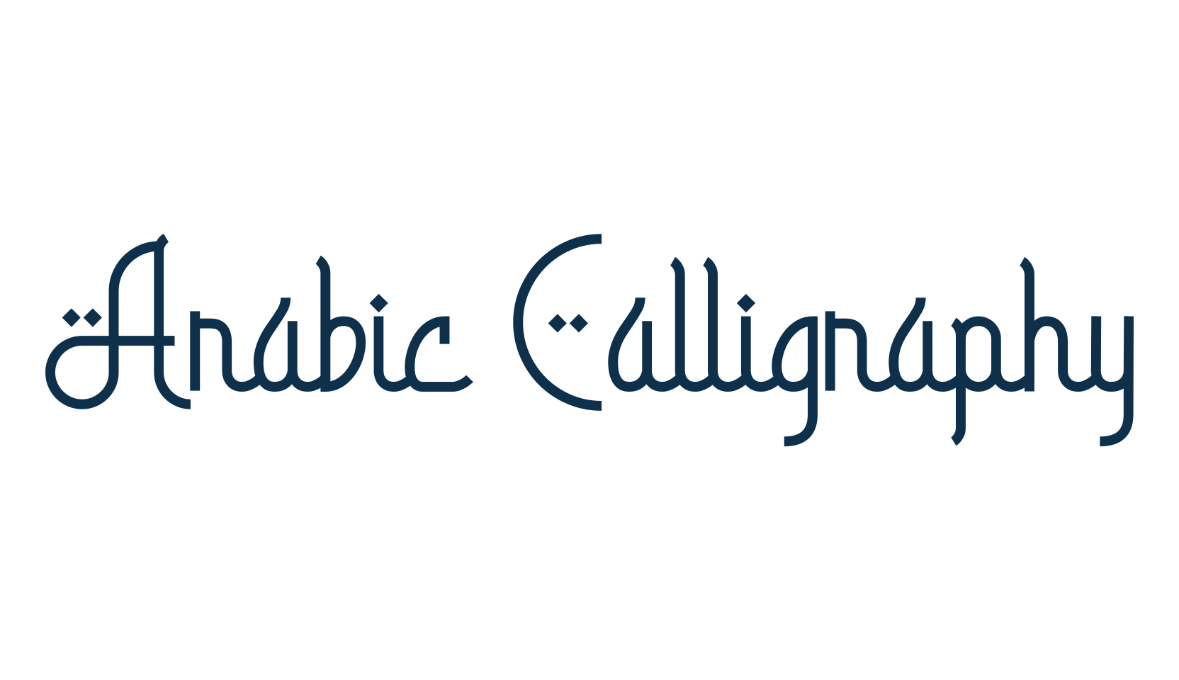 Arabic Calligraphy, arabic font preview