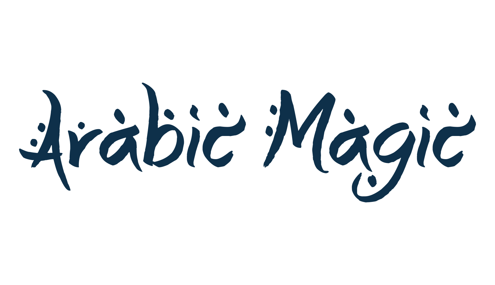 Arabic Magic, foreign look arabic font preview