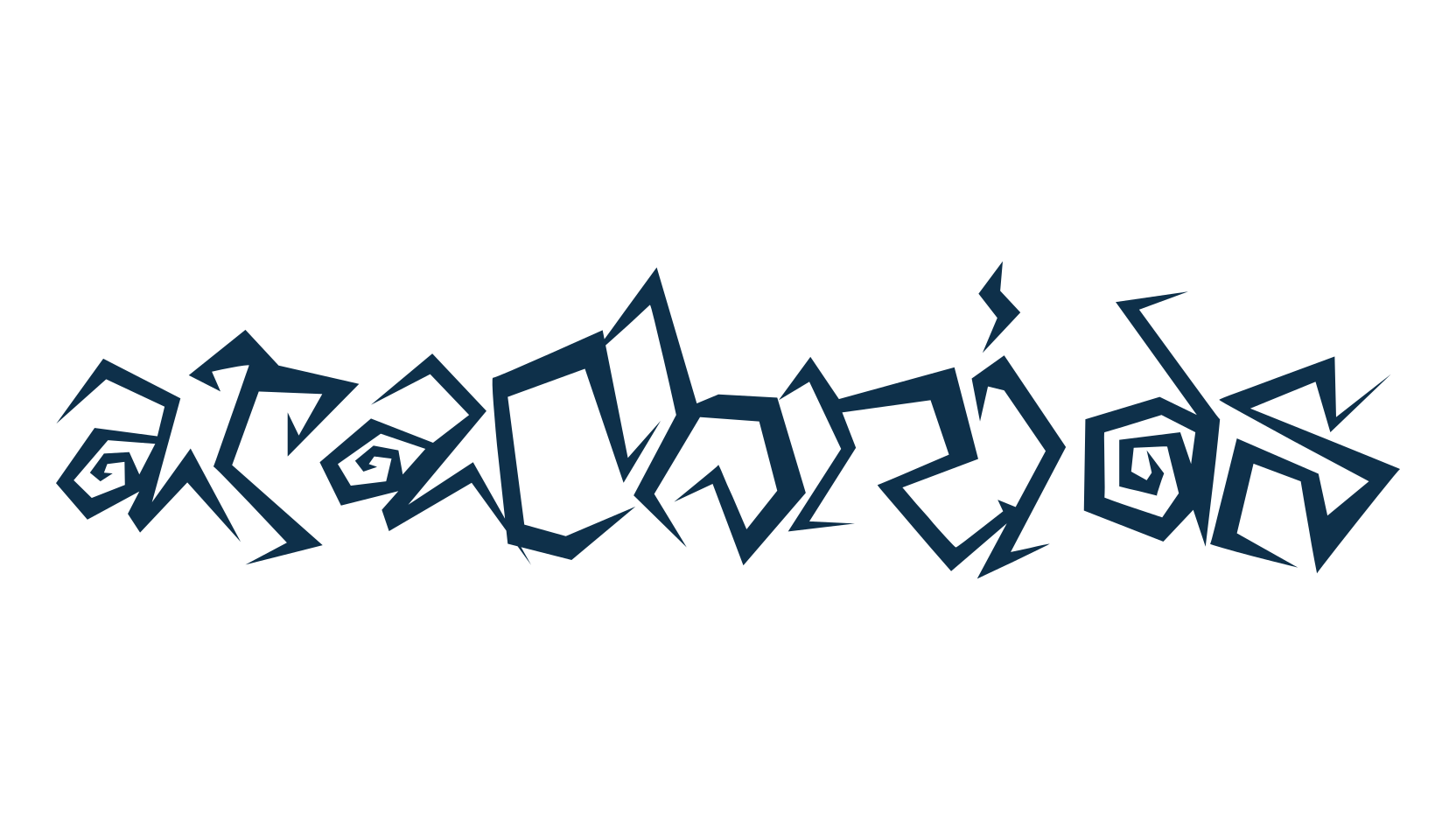 Arachnids, display market font preview