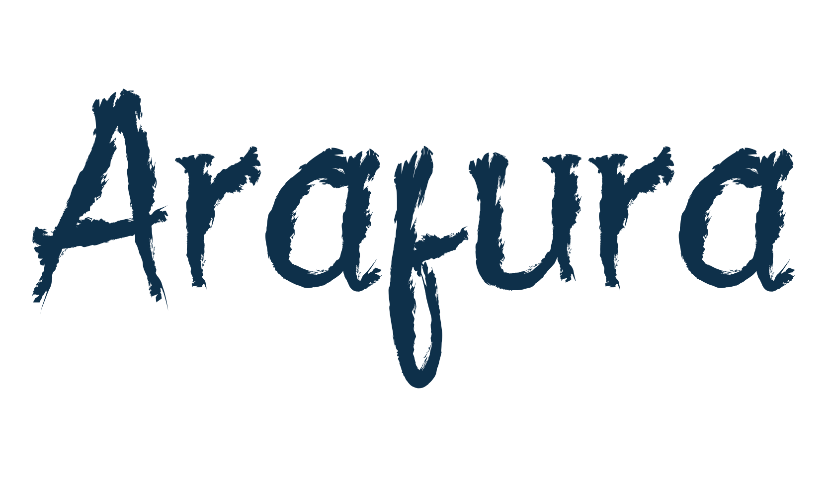 Arafura, halloween font preview
