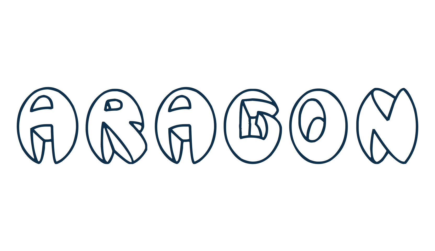Aragon (aragon), fancy decorative font preview