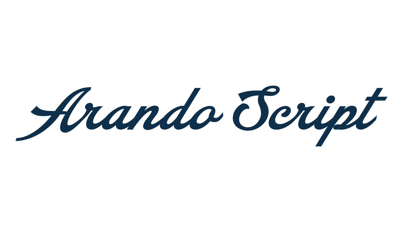 Arando Script, fancy old school decorative script calligraphy font preview