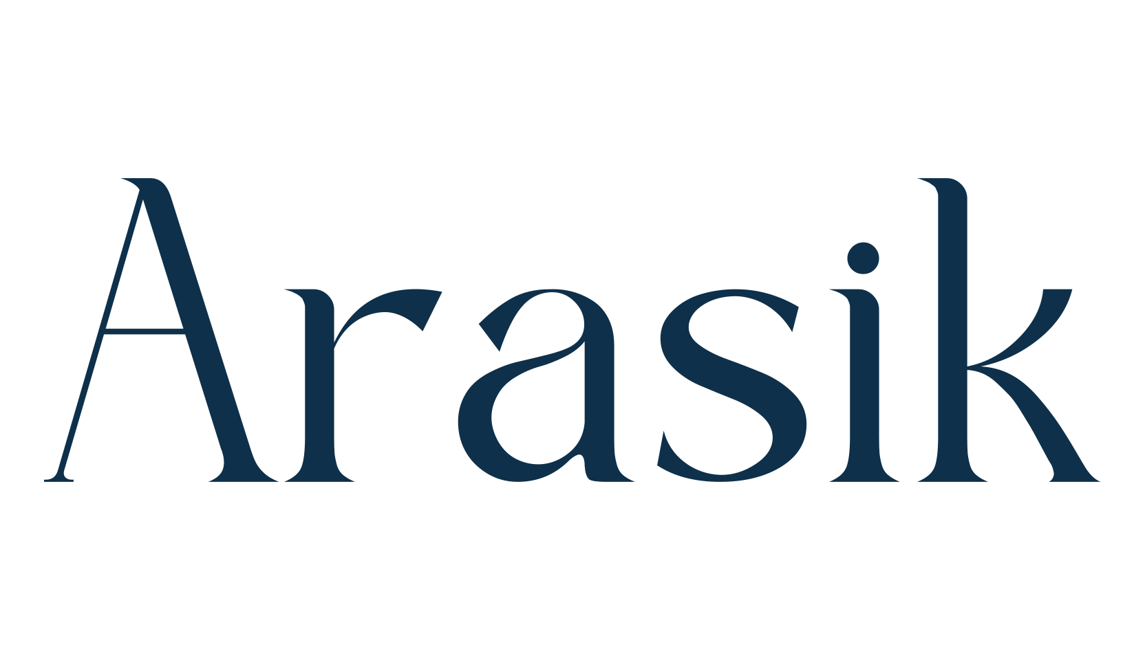 Arasik, serif font preview