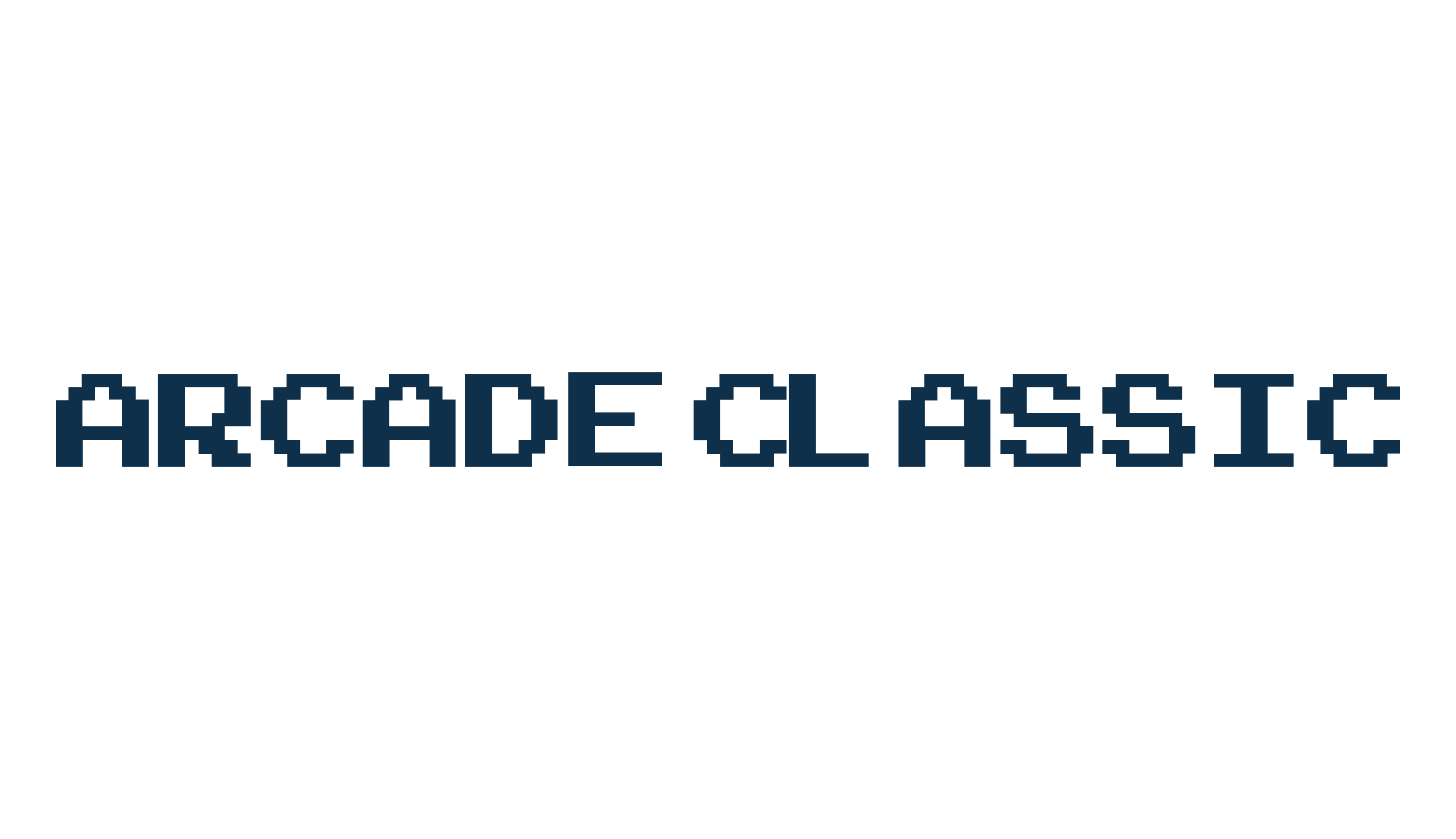 Arcade Classic (arcade-classic-2), lcd font preview