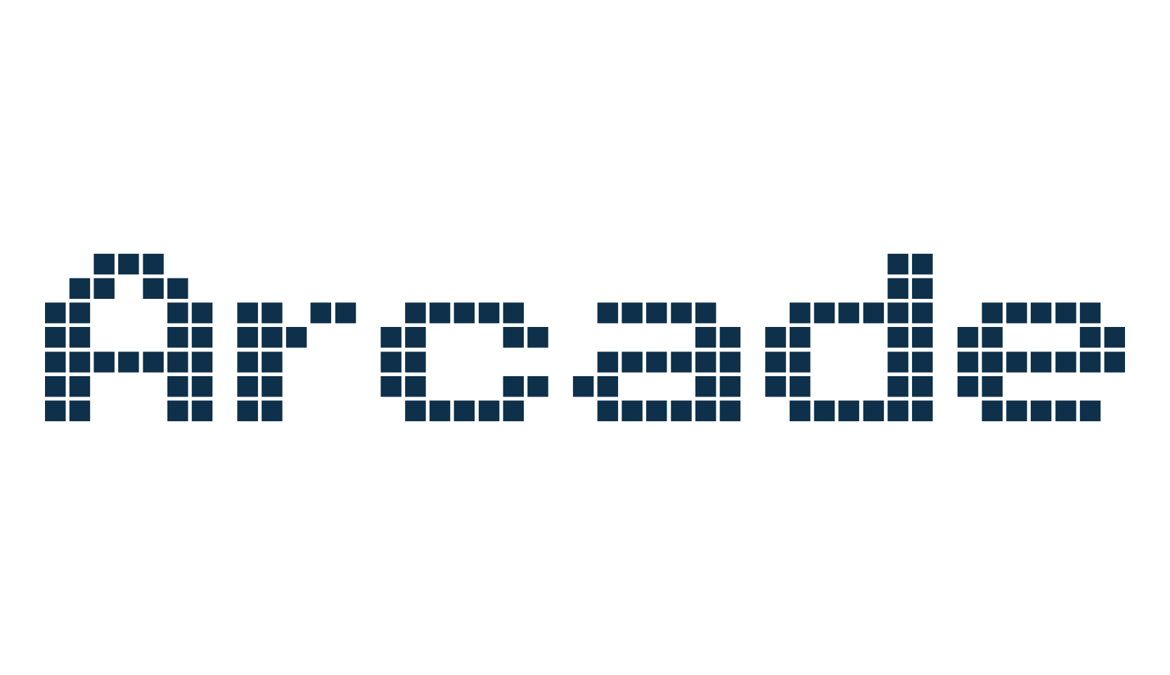 Arcade (arcade-pizzadude), techno lcd sci-fi font preview