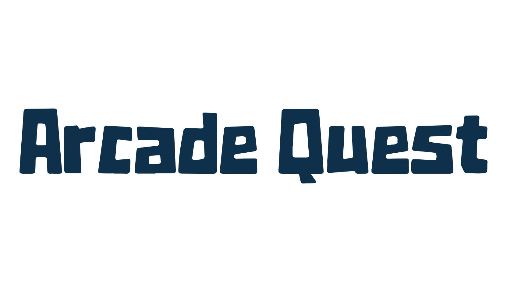 Arcade Quest, fancy cartoon decorative font preview
