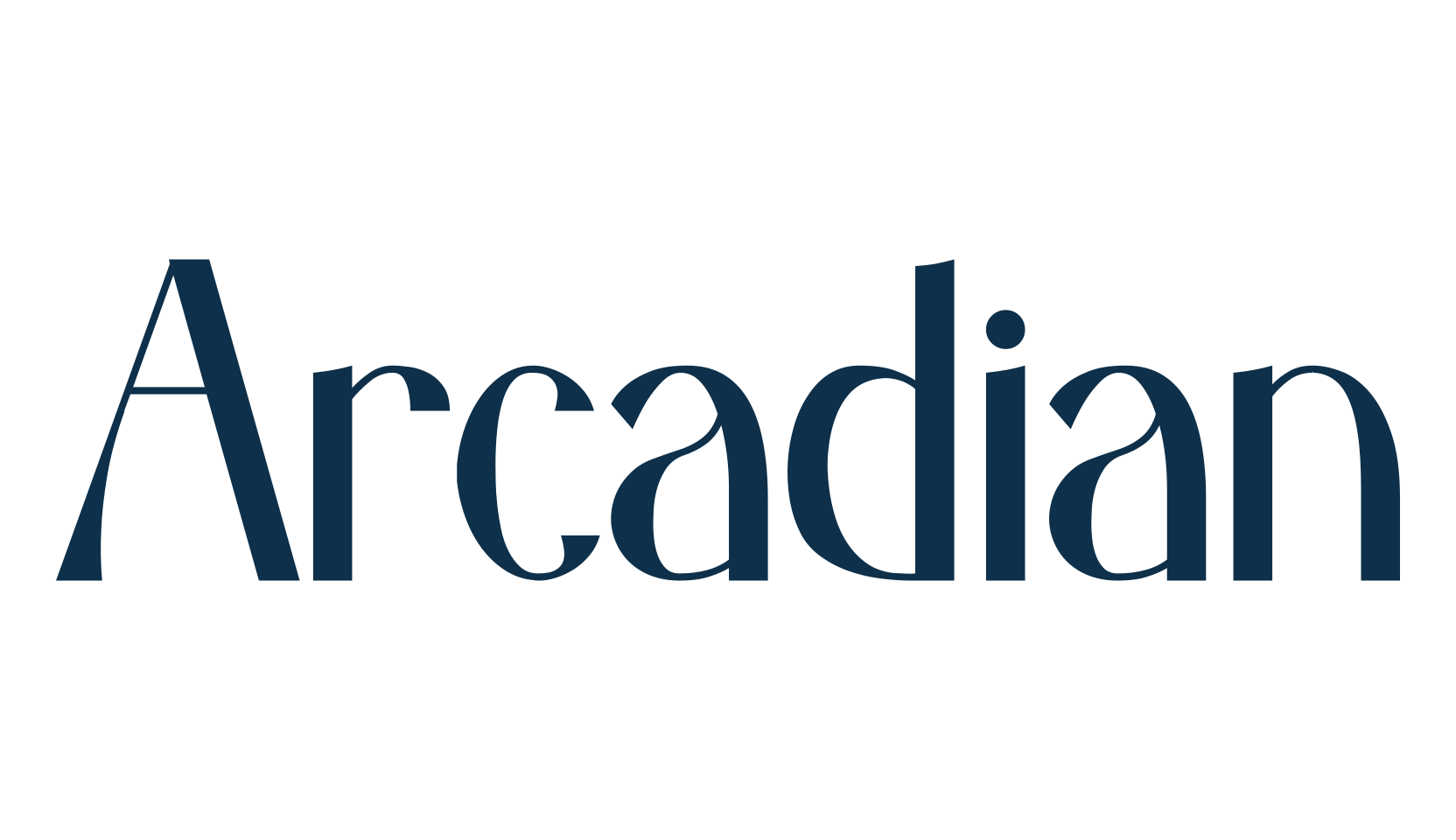 Arcadian, various font preview