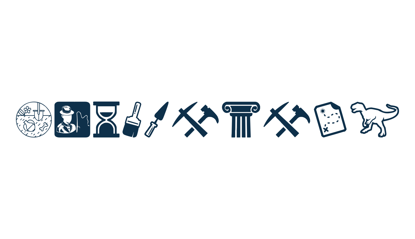 Archeology, fancy decorative font preview
