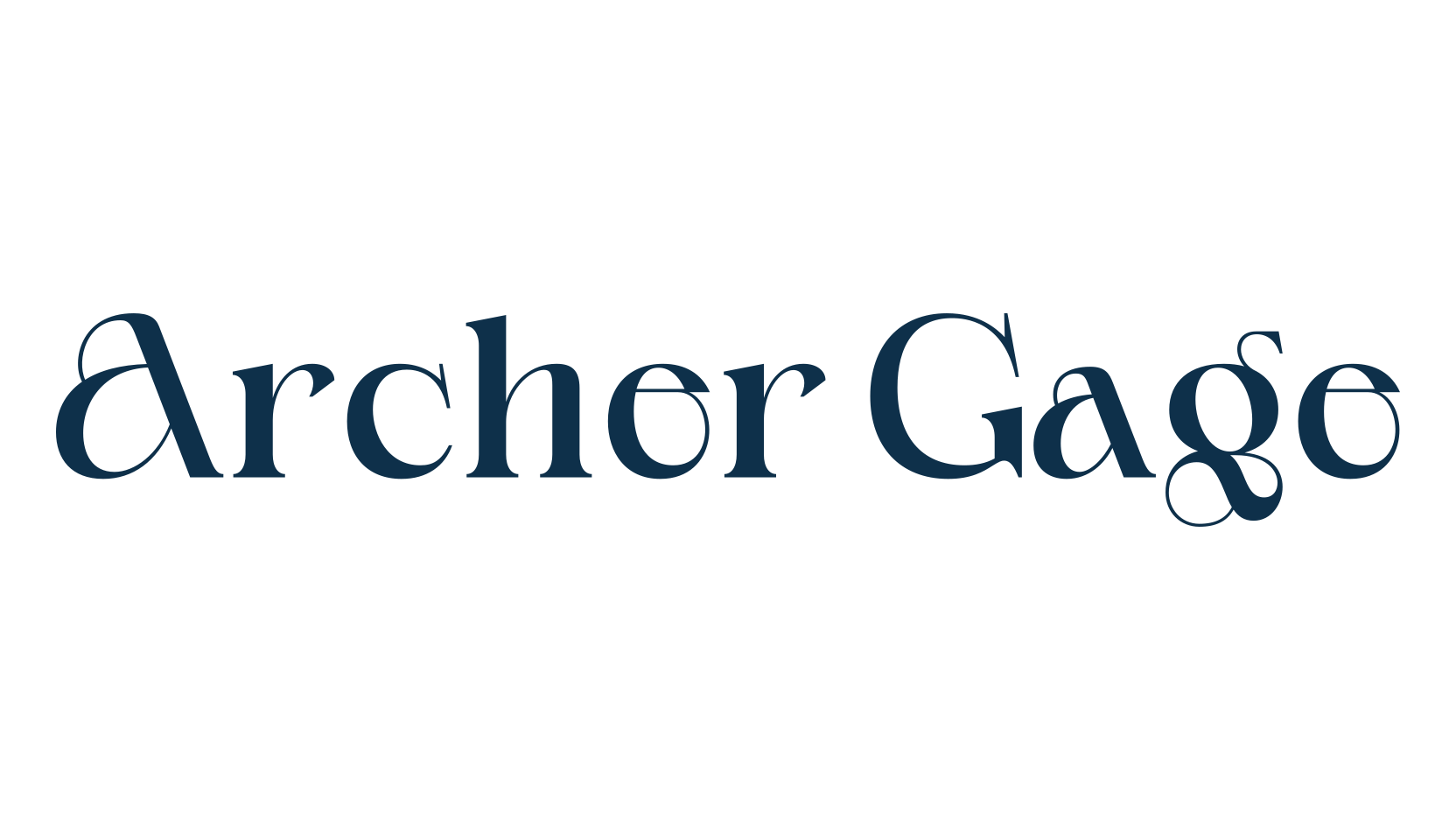 Archer Gage, basic serif font preview