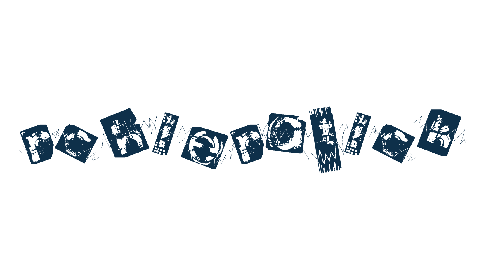 Archierotick, fancy distorted decorative font preview
