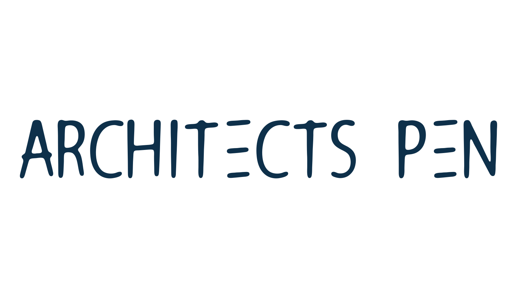 Architects Pen, script handwritten fancy decorative calligraphy font preview