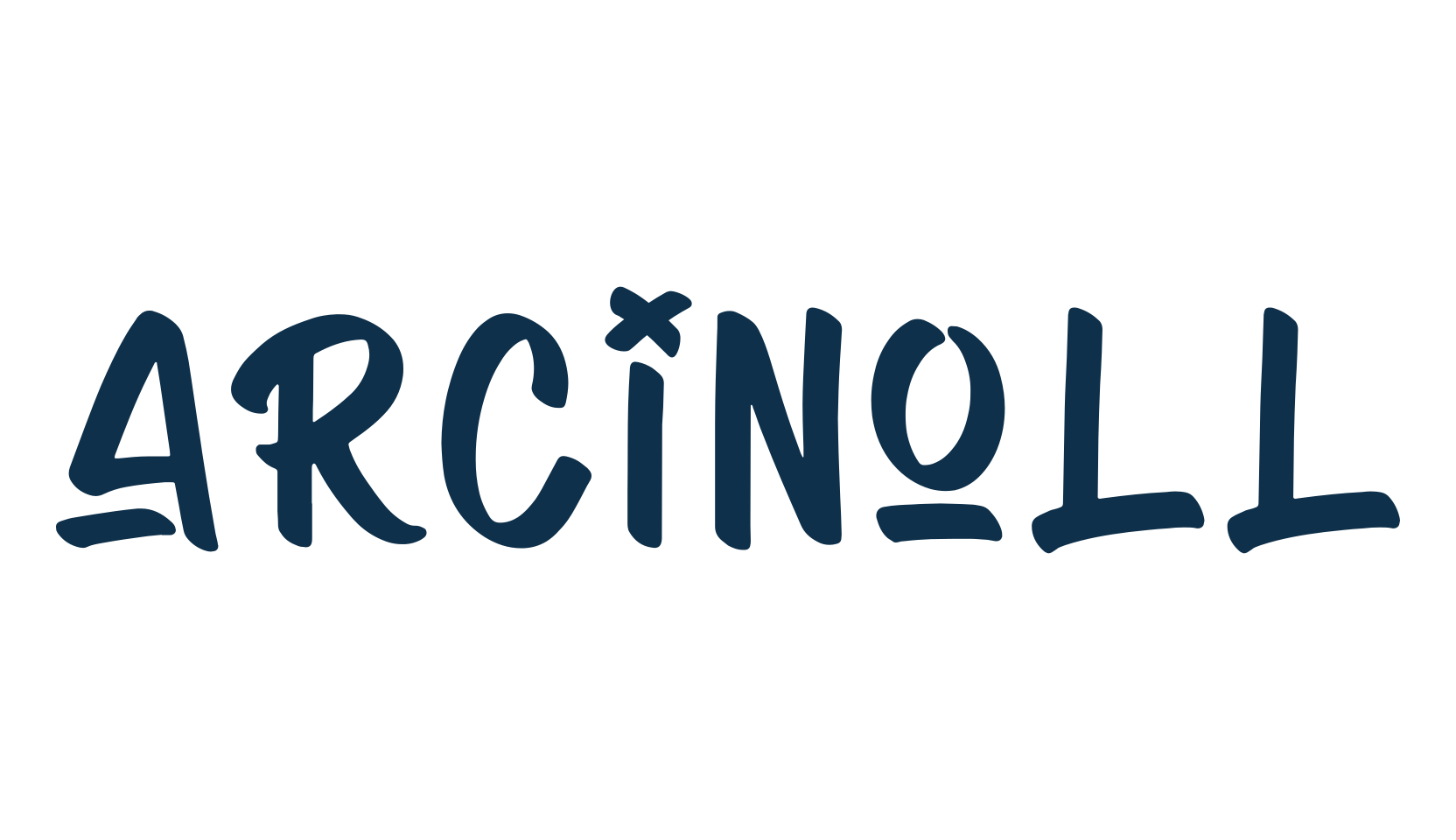 Arcinoll, script graffiti fancy decorative calligraphy font preview