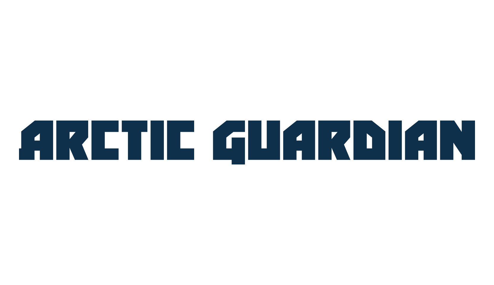 Arctic Guardian, fancy various techno sci-fi font preview