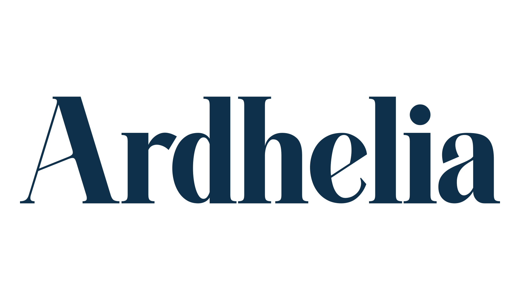 Ardhelia, serif font preview