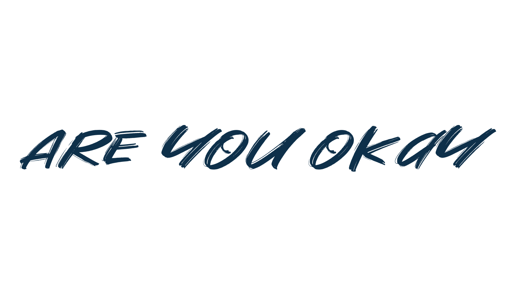 Are You Okay, script brush fancy decorative calligraphy font preview
