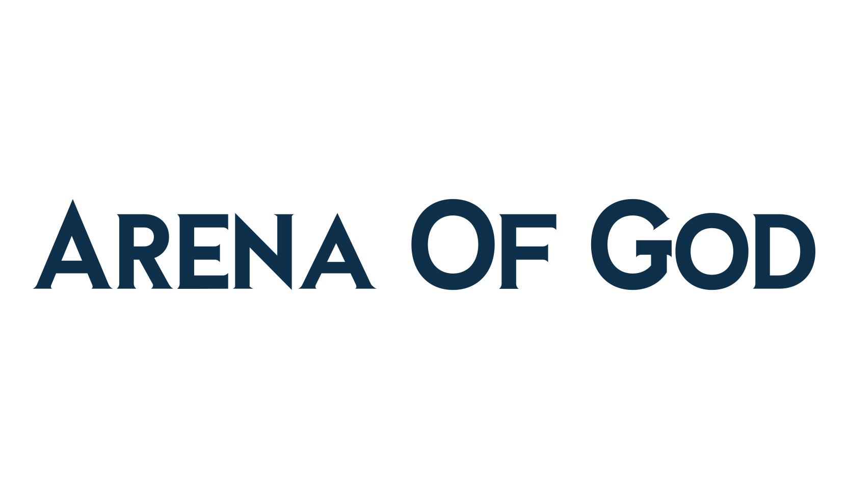 Arena Of God, basic serif font preview