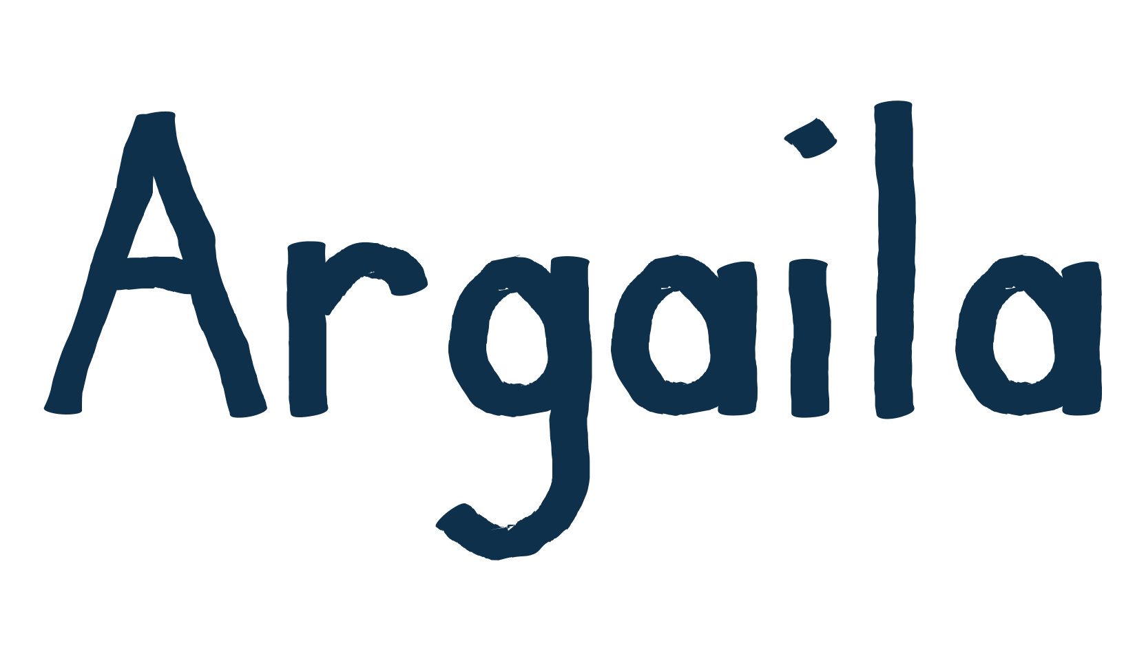 Argaila, fancy eroded decorative font preview