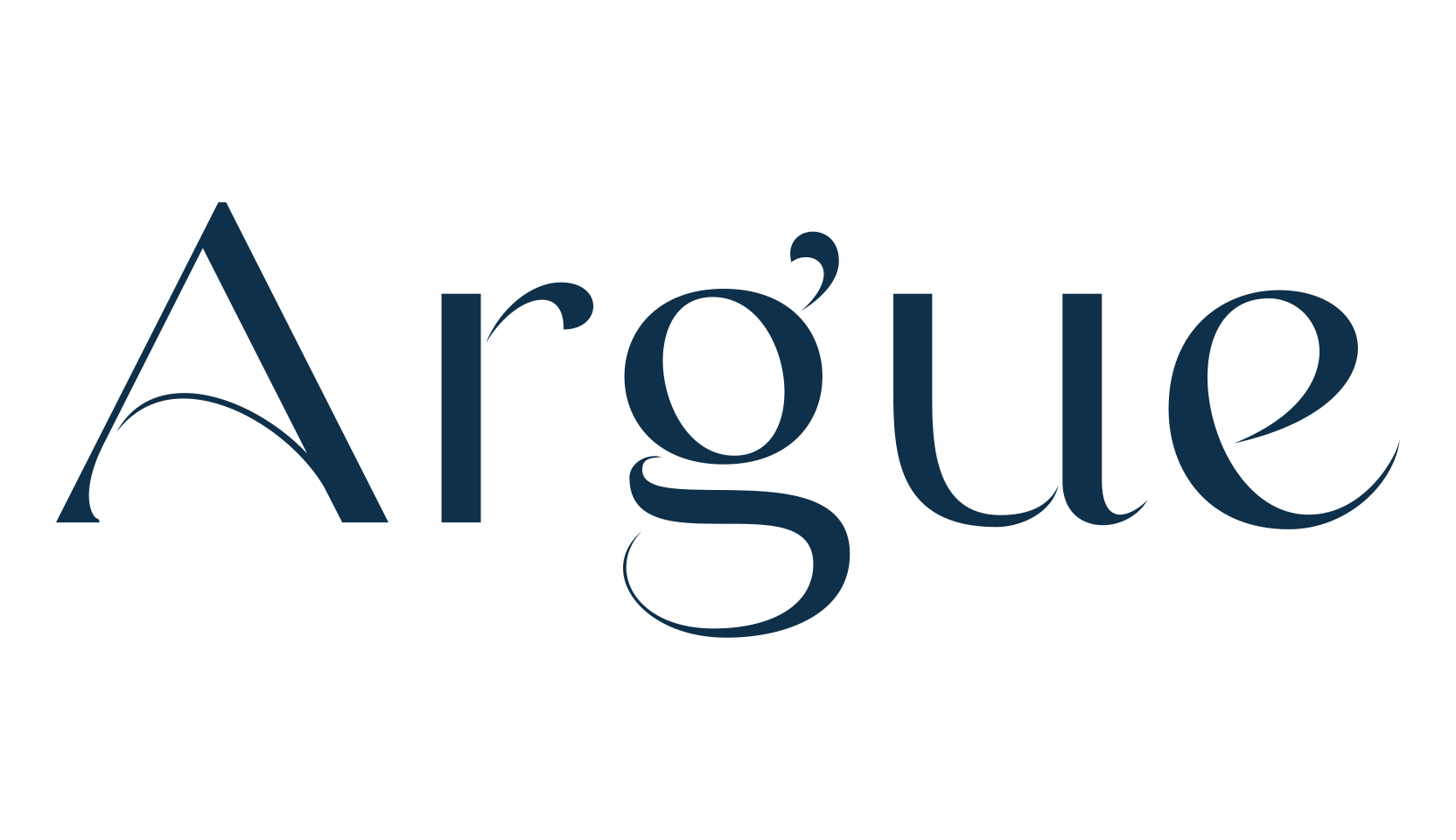 Argue, basic serif font preview