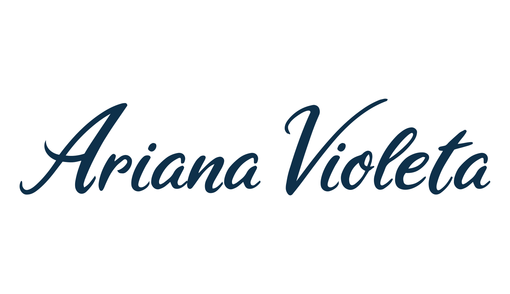 Ariana Violeta, fancy various decorative script calligraphy font preview