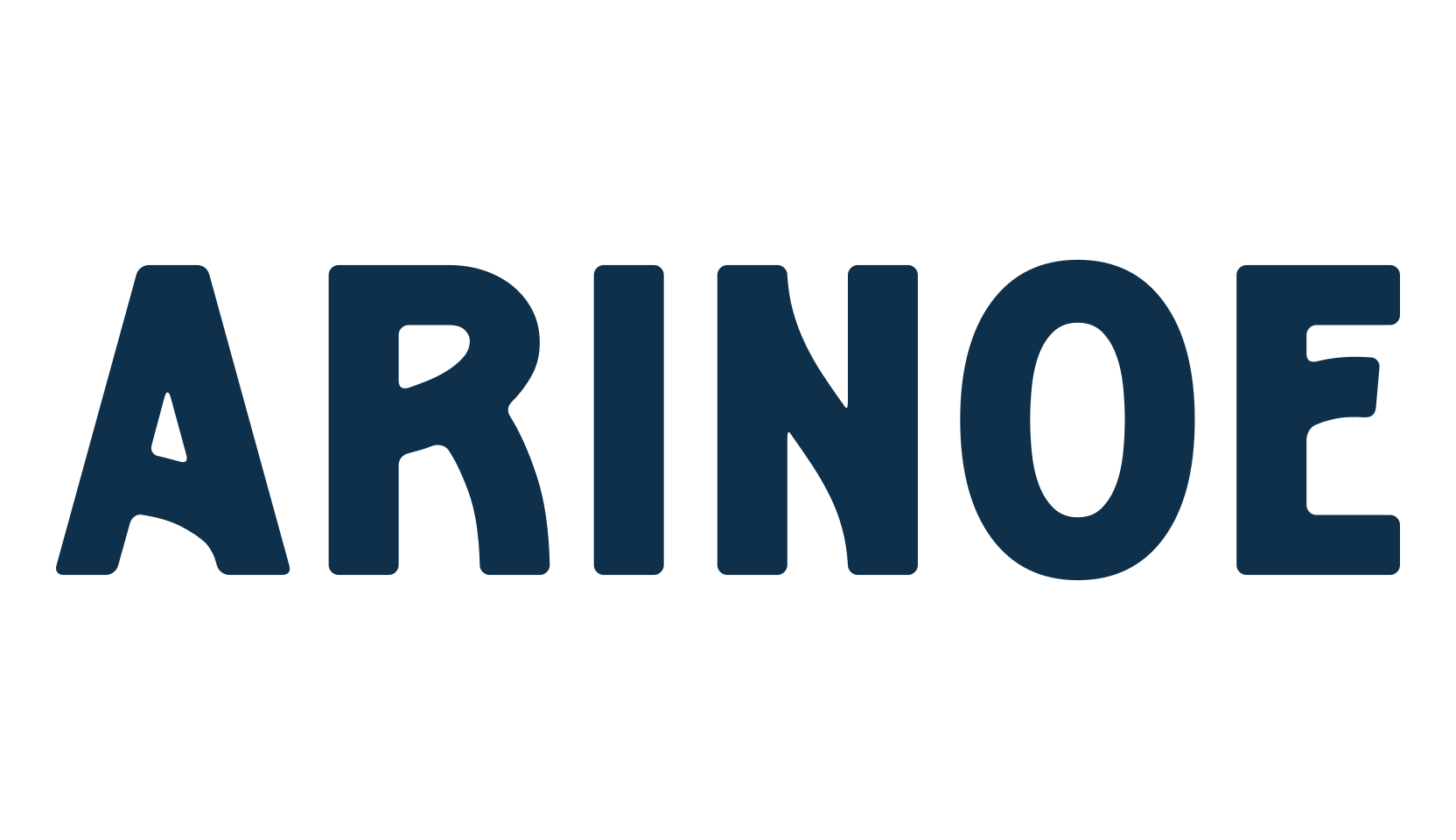 Arinoe, retro font preview