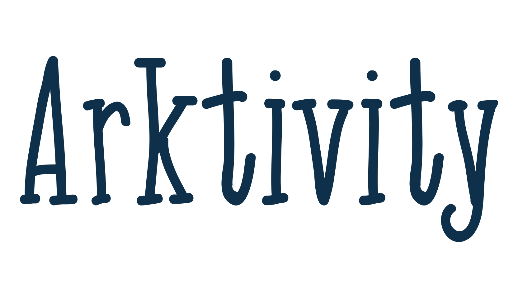 Arktivity, fancy various decorative script calligraphy font preview