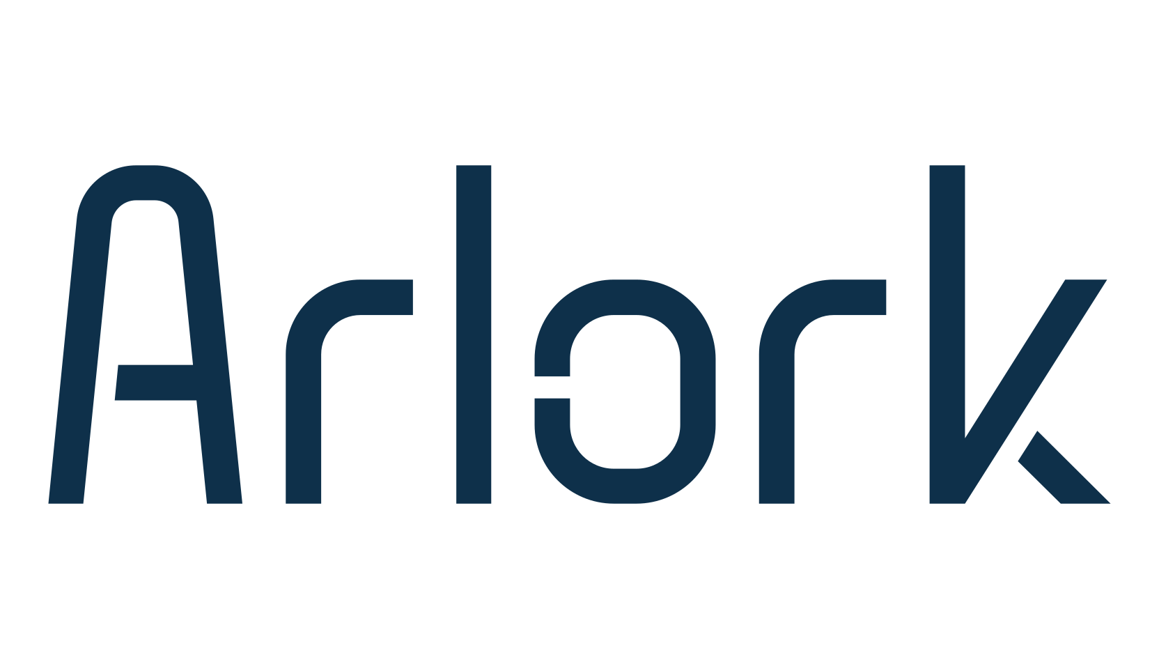 Arlork, fancy various techno sci-fi font preview