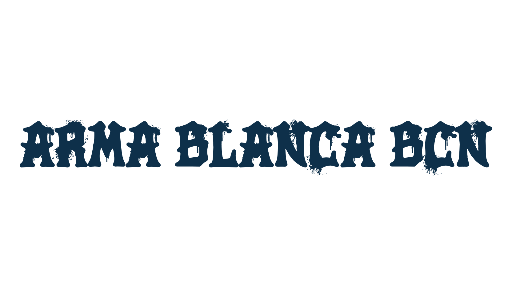 Arma Blanca BCN, fancy various gothic font preview
