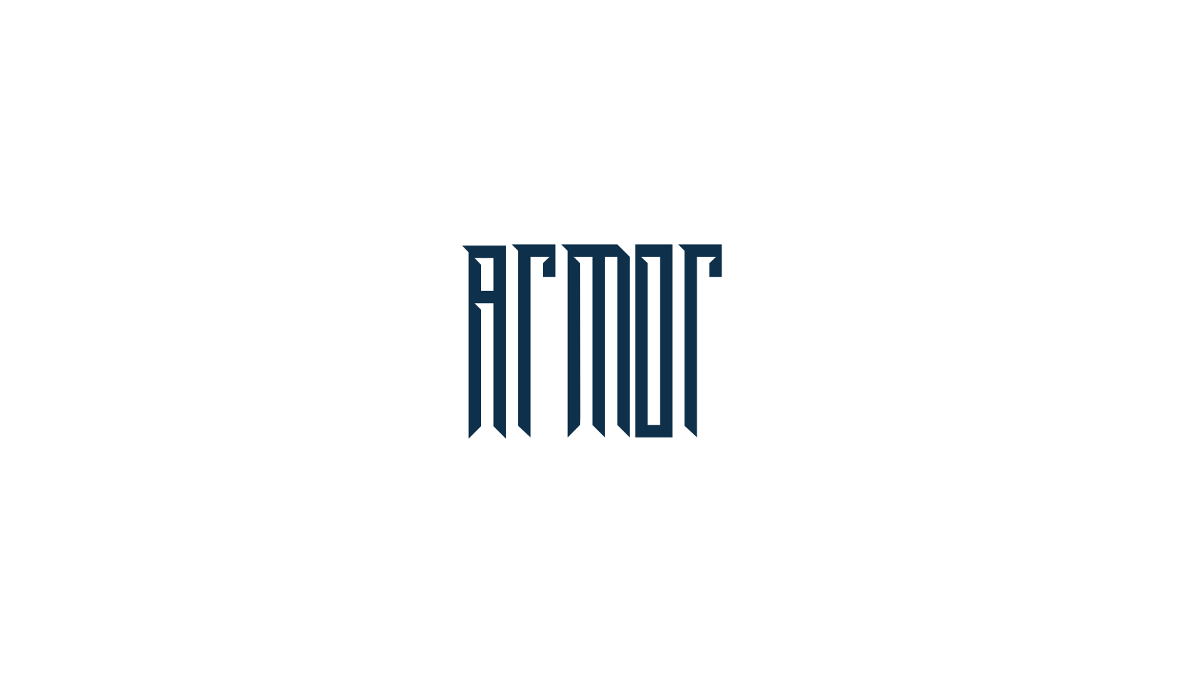 Armor, modern font preview