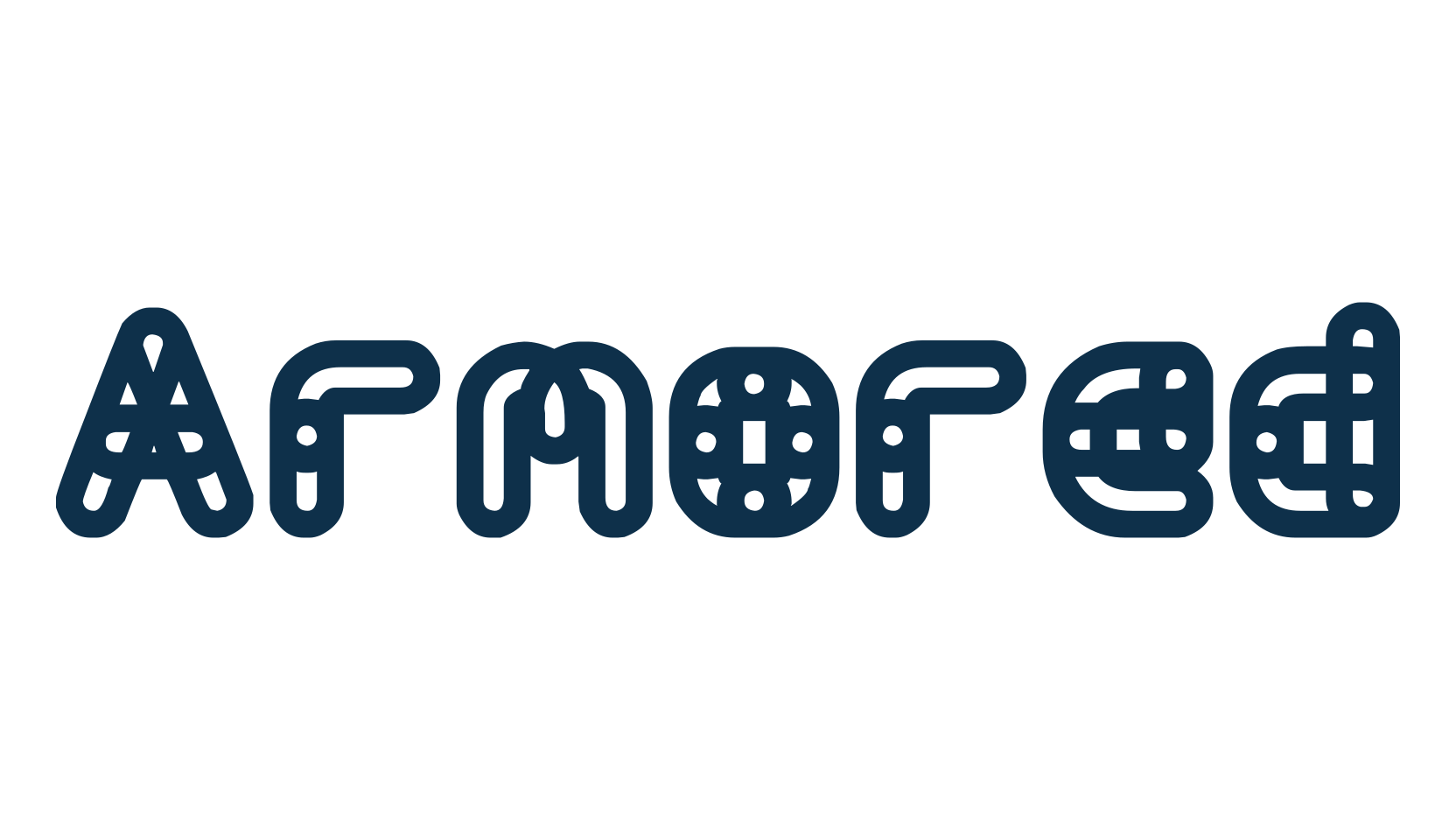 Armored, various font preview