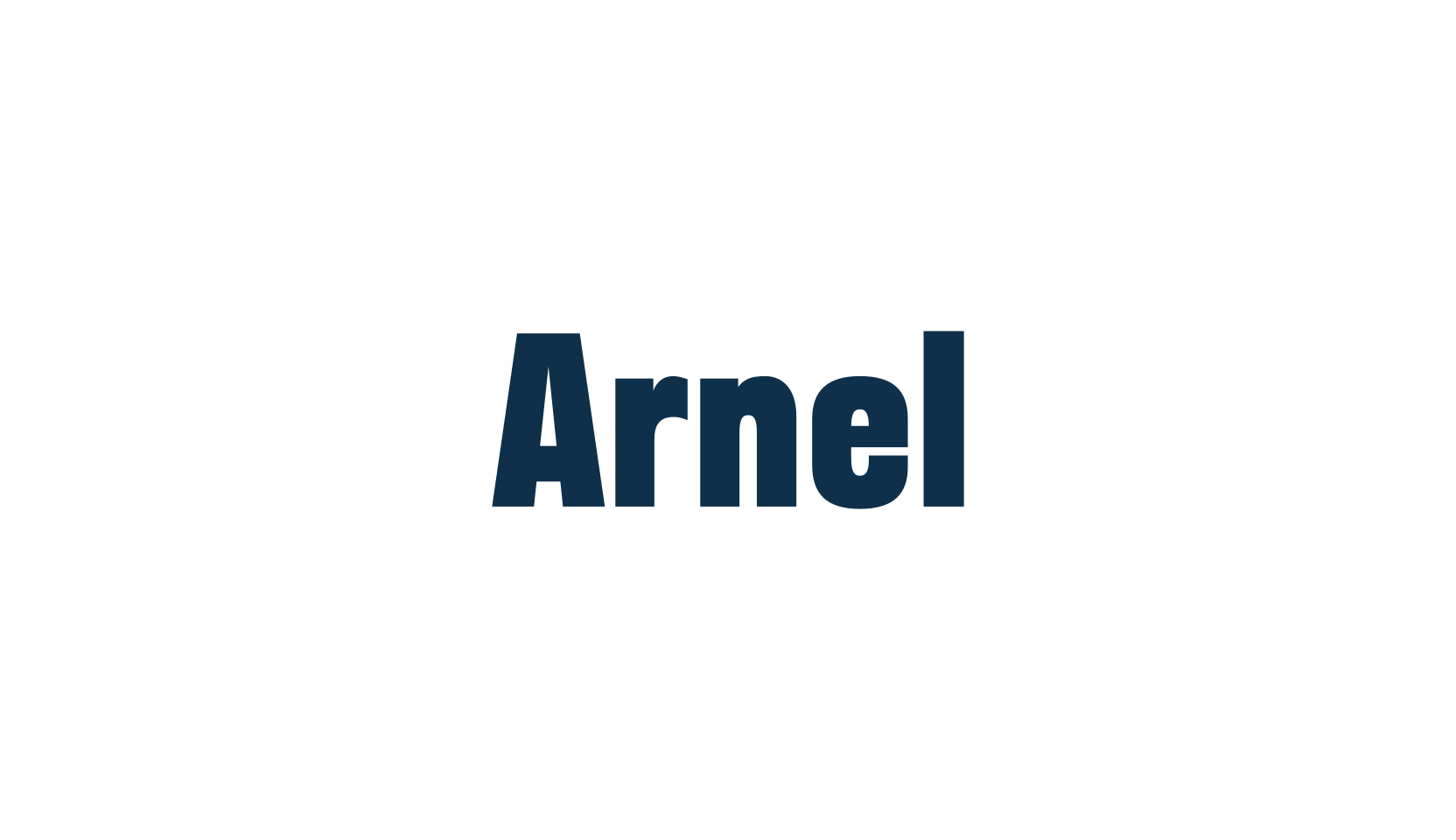 Arnel, sans serif font preview