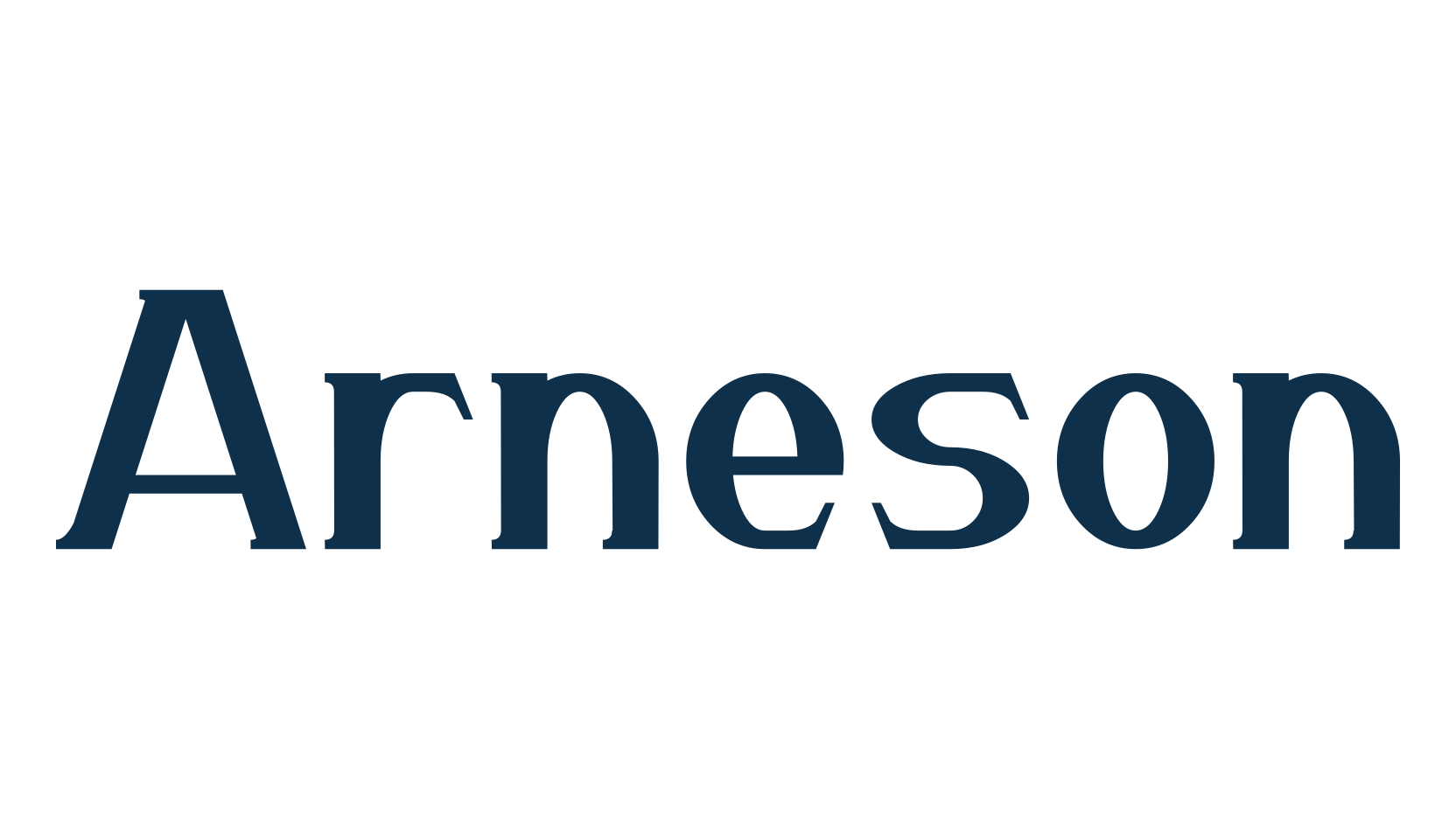 Arneson, serif font preview