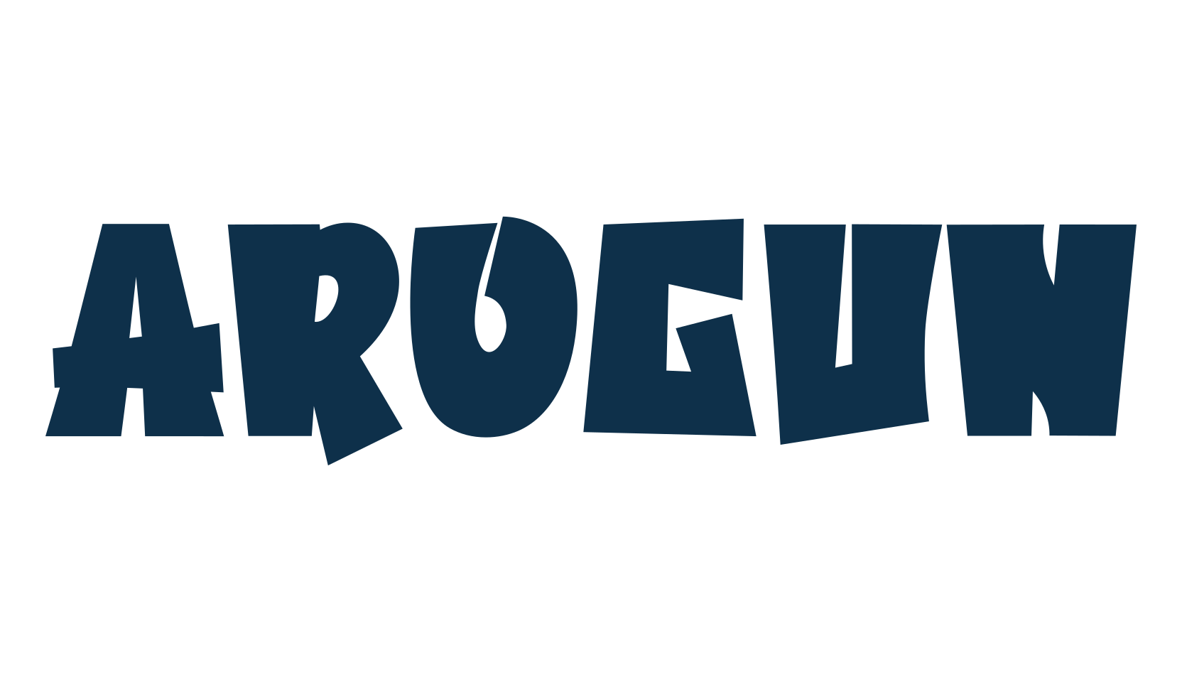 Arogun, script graffiti fancy decorative calligraphy font preview