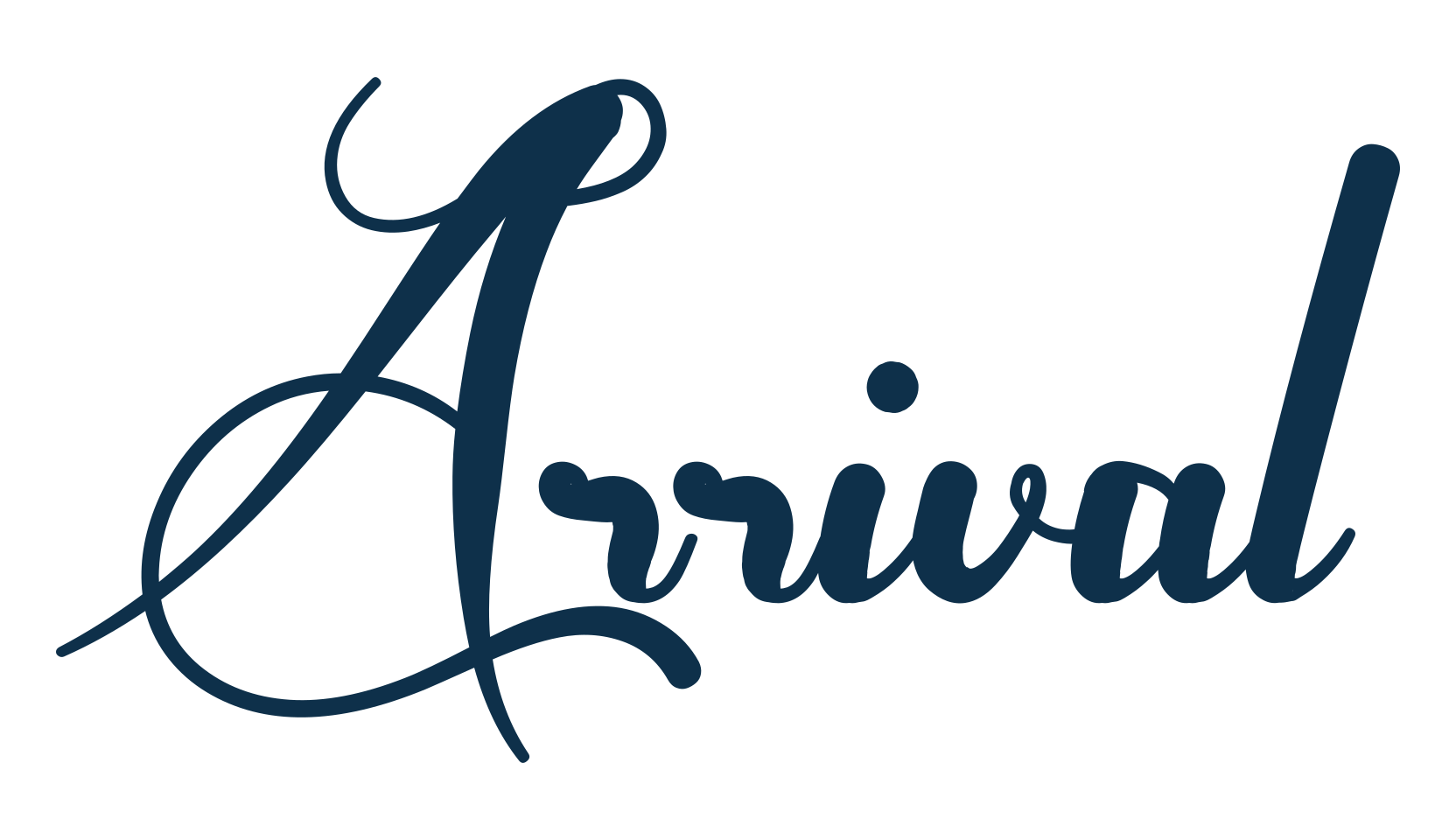 Arrival, display market font preview