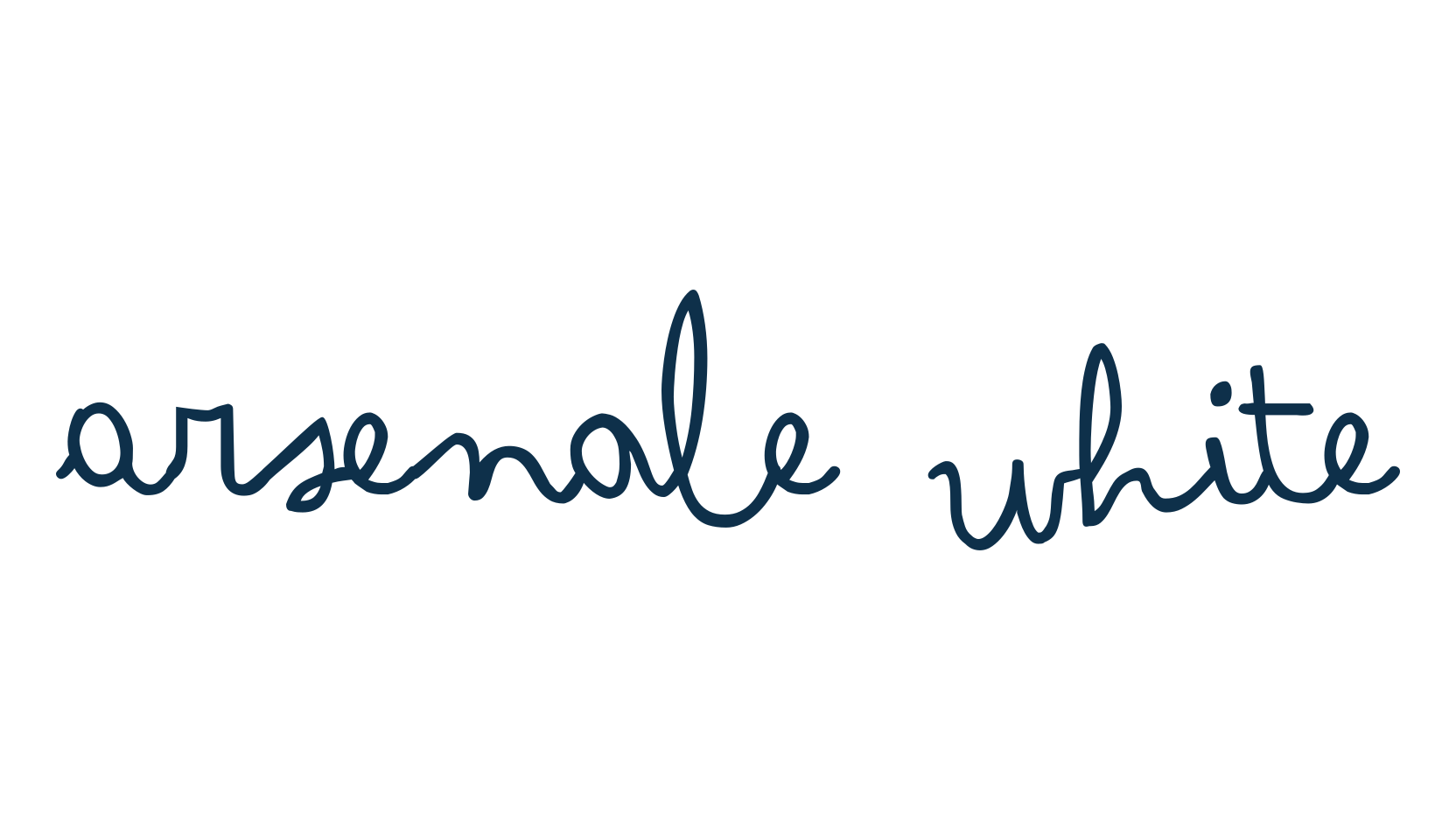 Arsenale White, school font preview