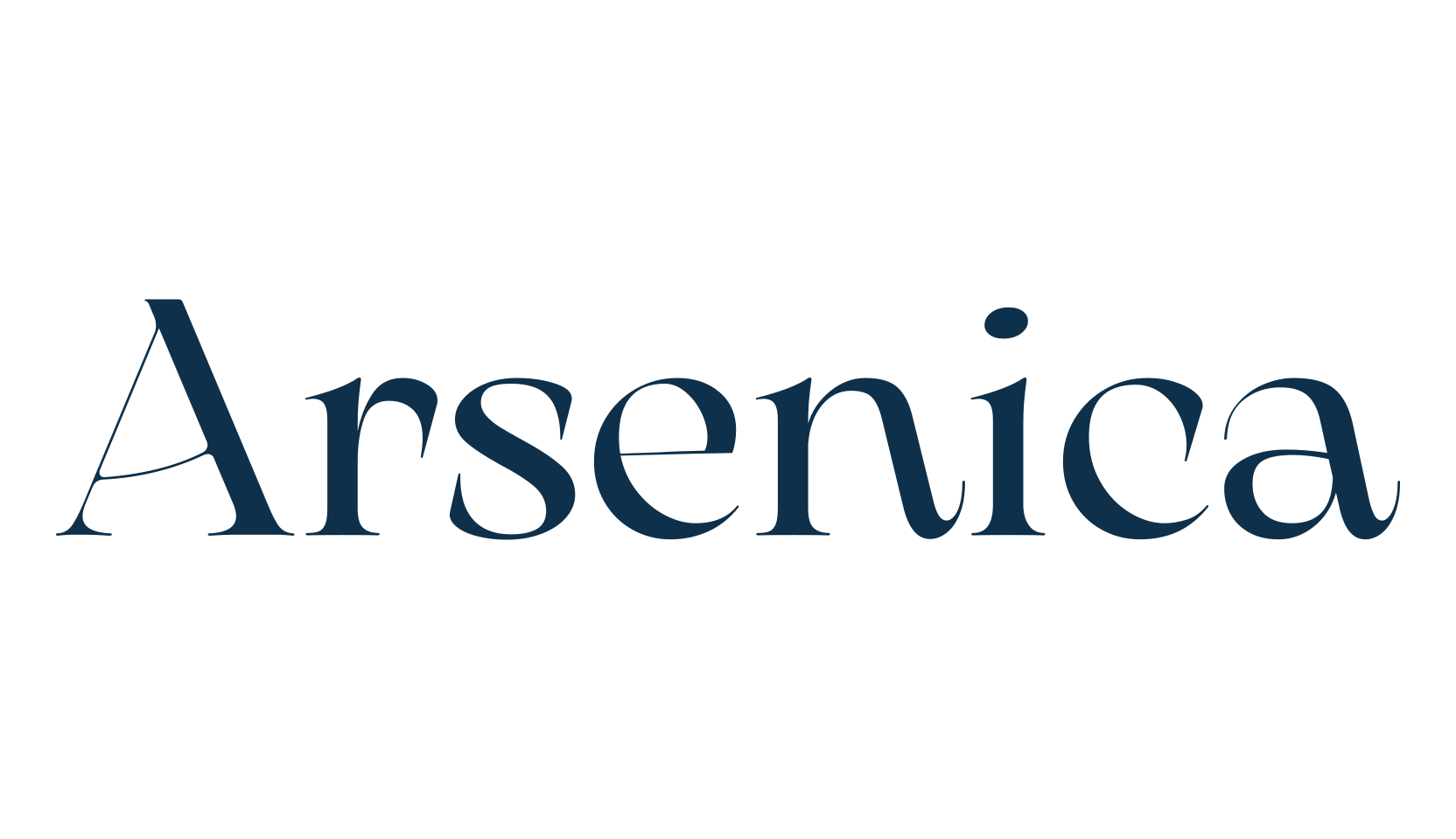 Arsenica, serif font preview