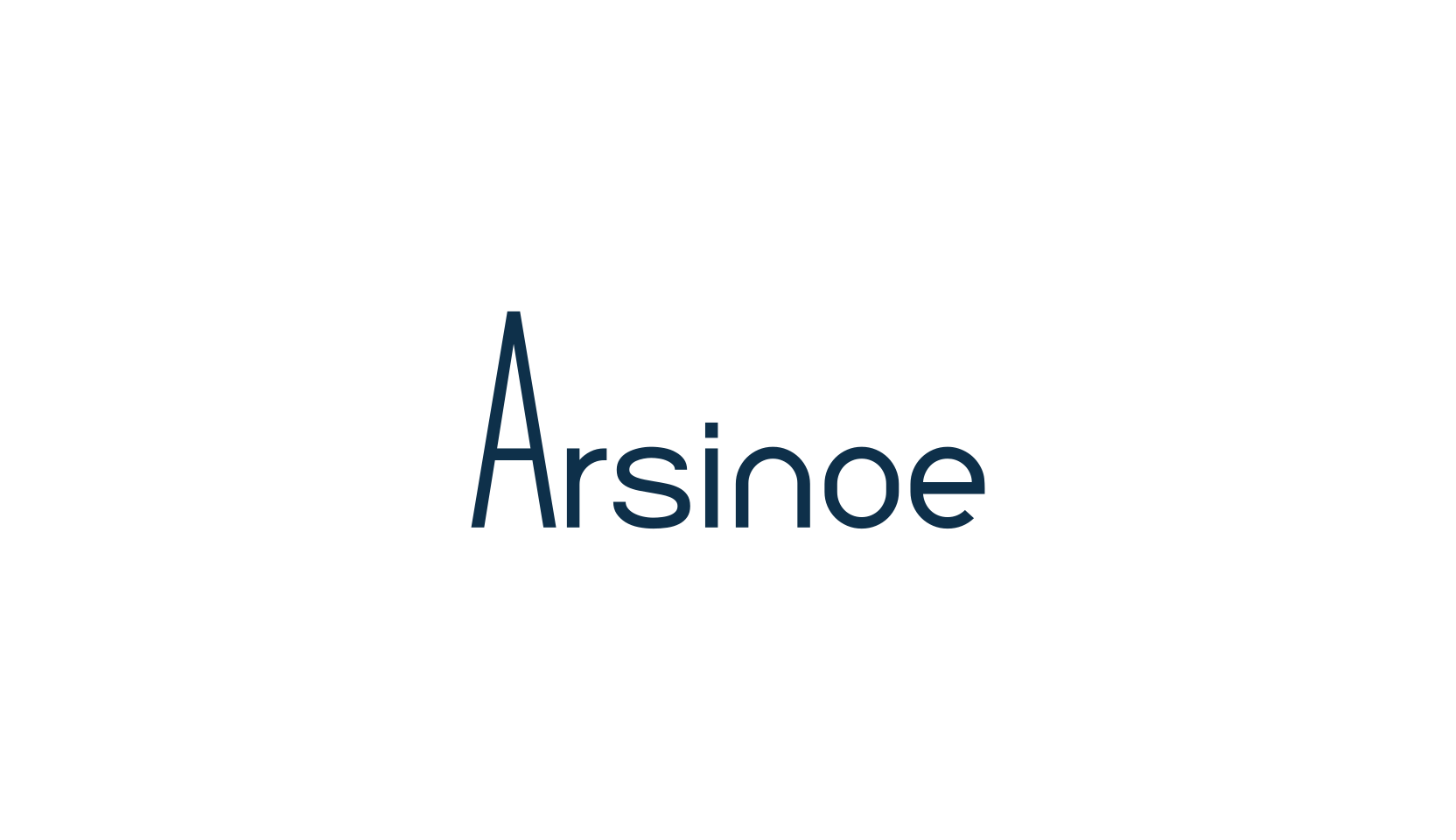 Arsinoe, basic sans serif font preview