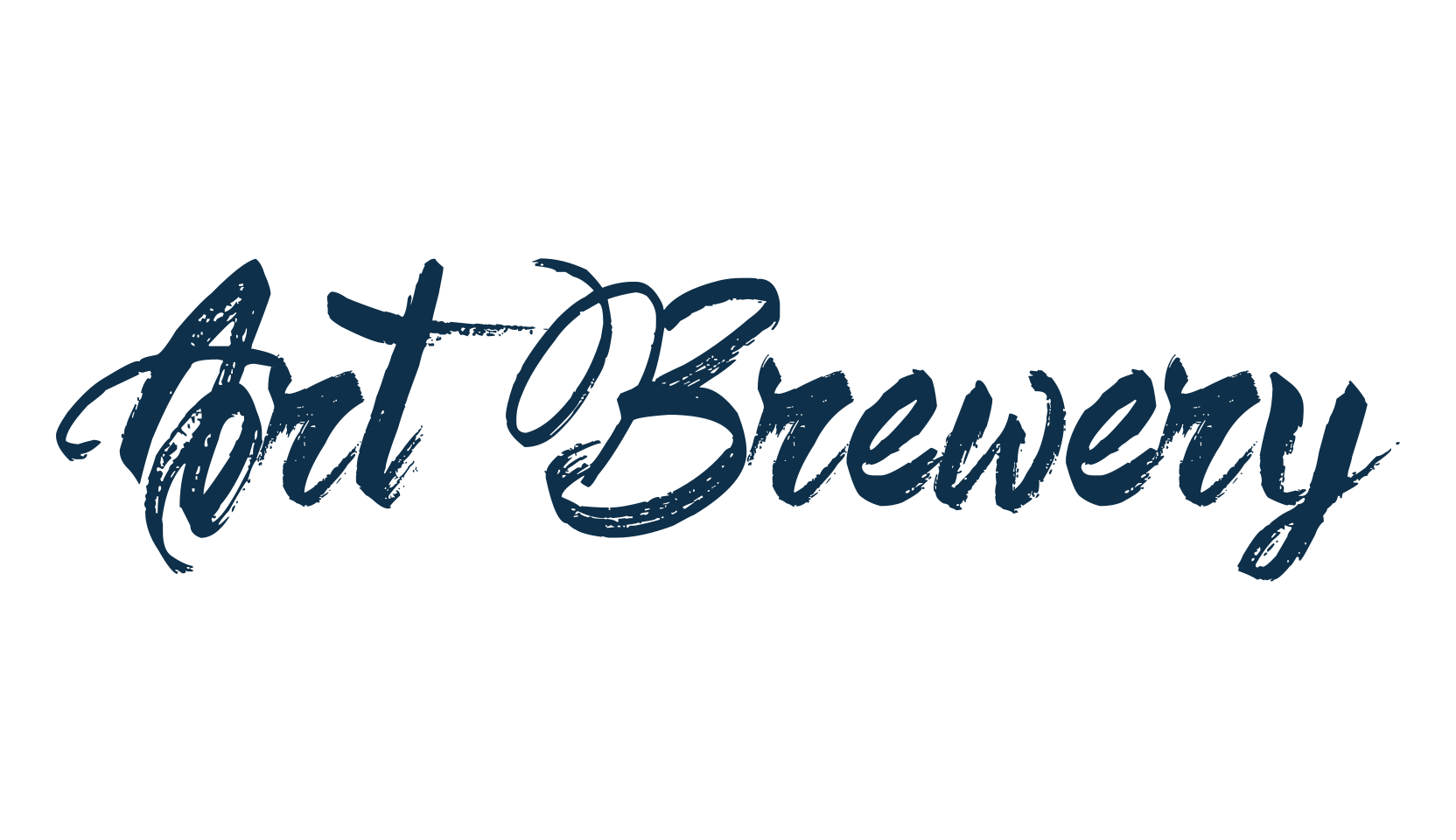 Art Brewery, brush font preview