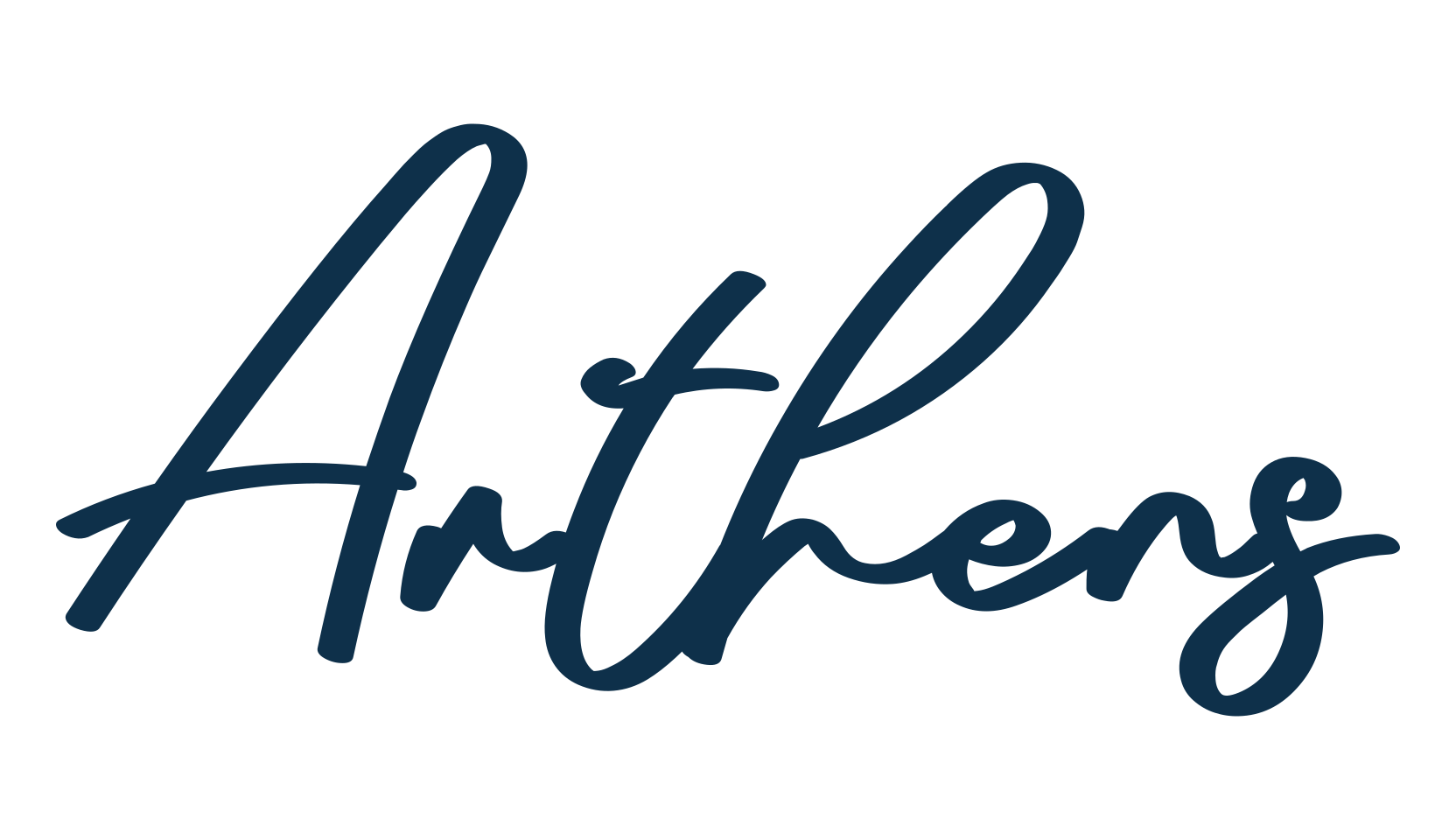 Arthens, script handwritten fancy decorative calligraphy font preview