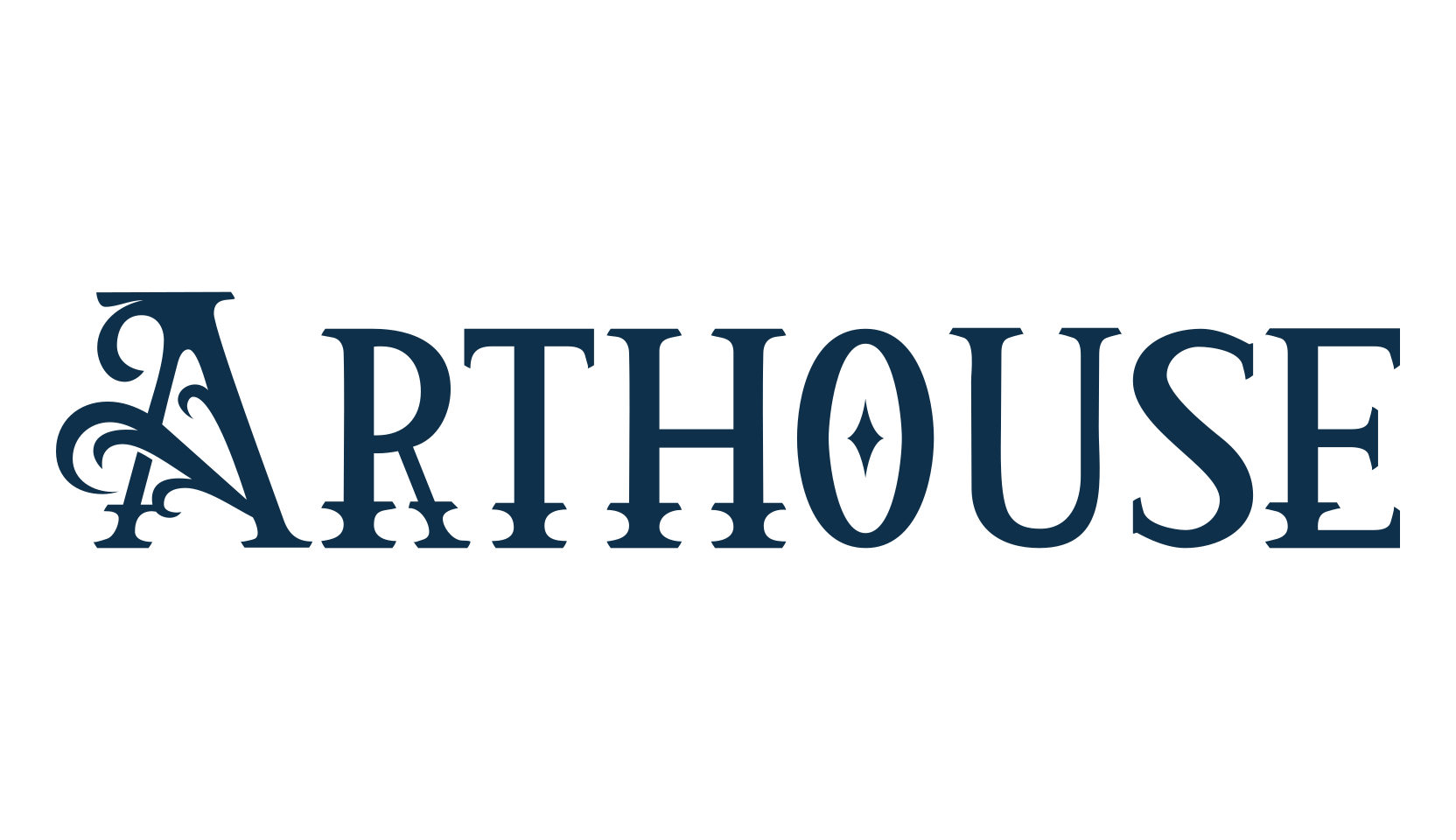 Arthouse, fancy retro decorative font preview