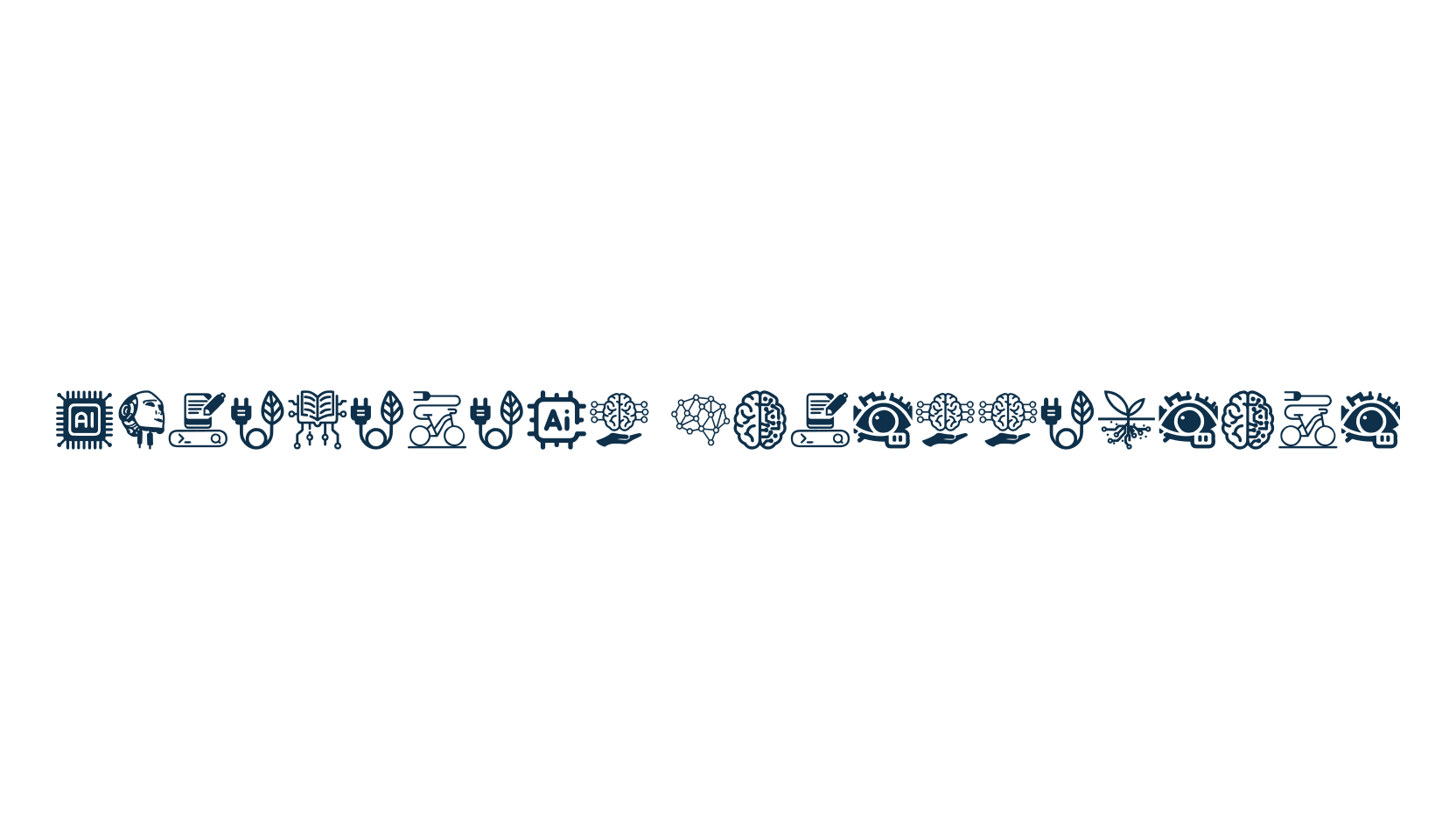Artificial Intelligence (artificial-intelligence-3), fancy decorative font preview