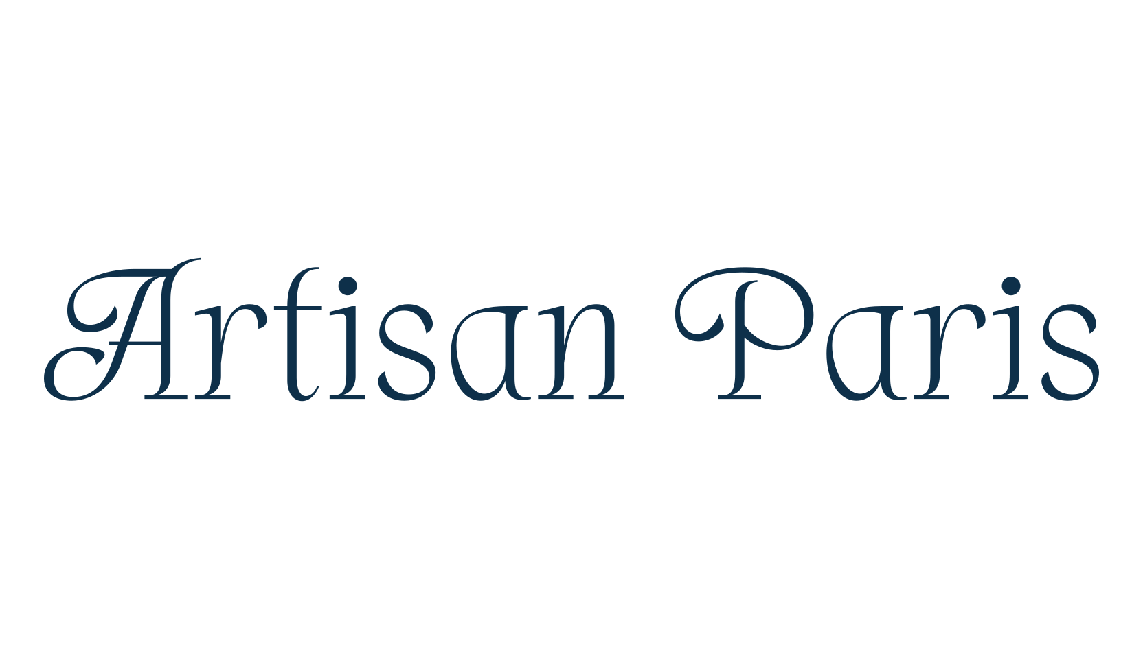 Artisan Paris, fancy retro decorative font preview