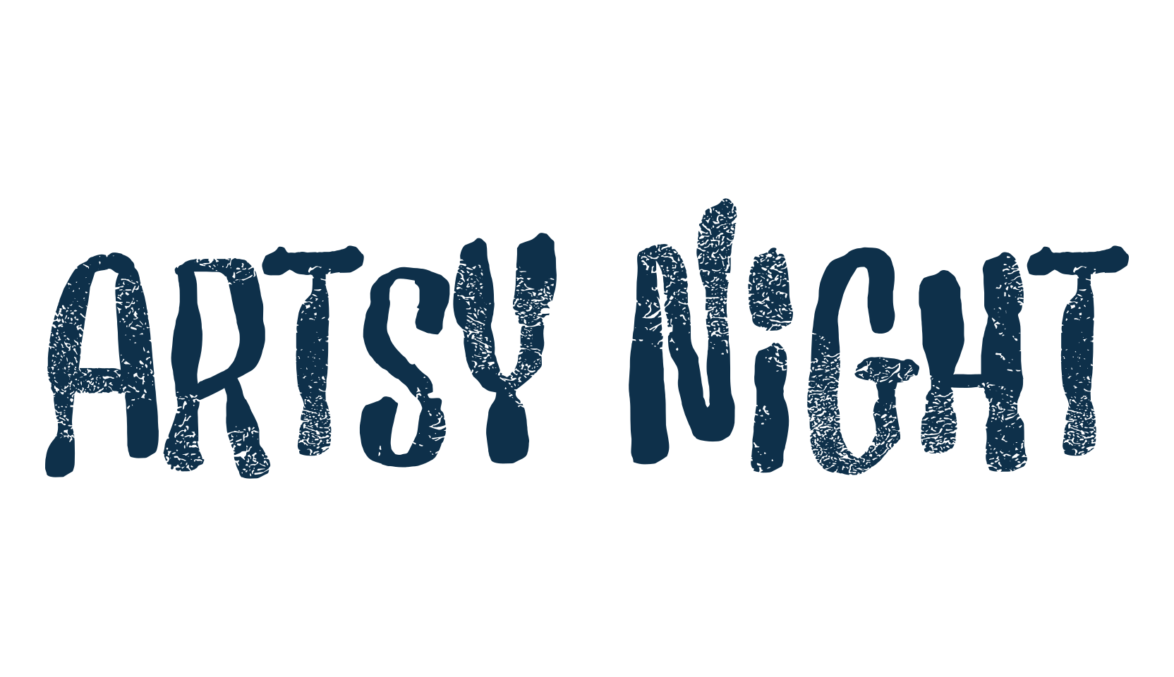 Artsy Night, fancy decorative font preview