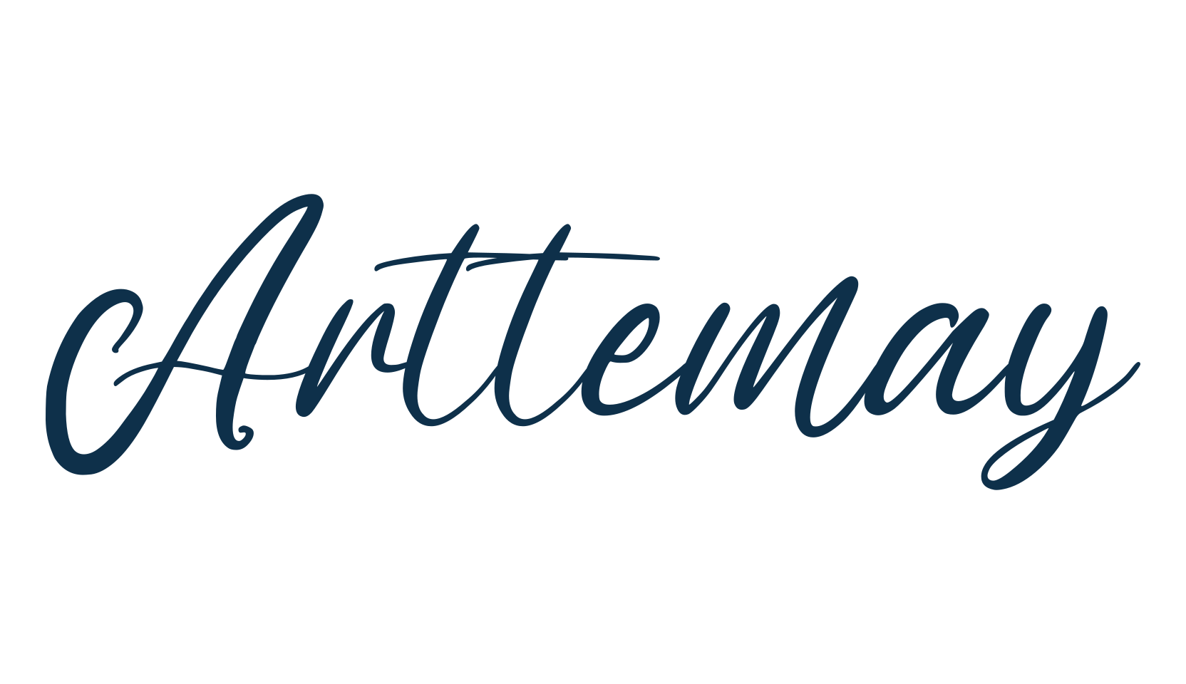 Arttemay, fancy decorative font preview