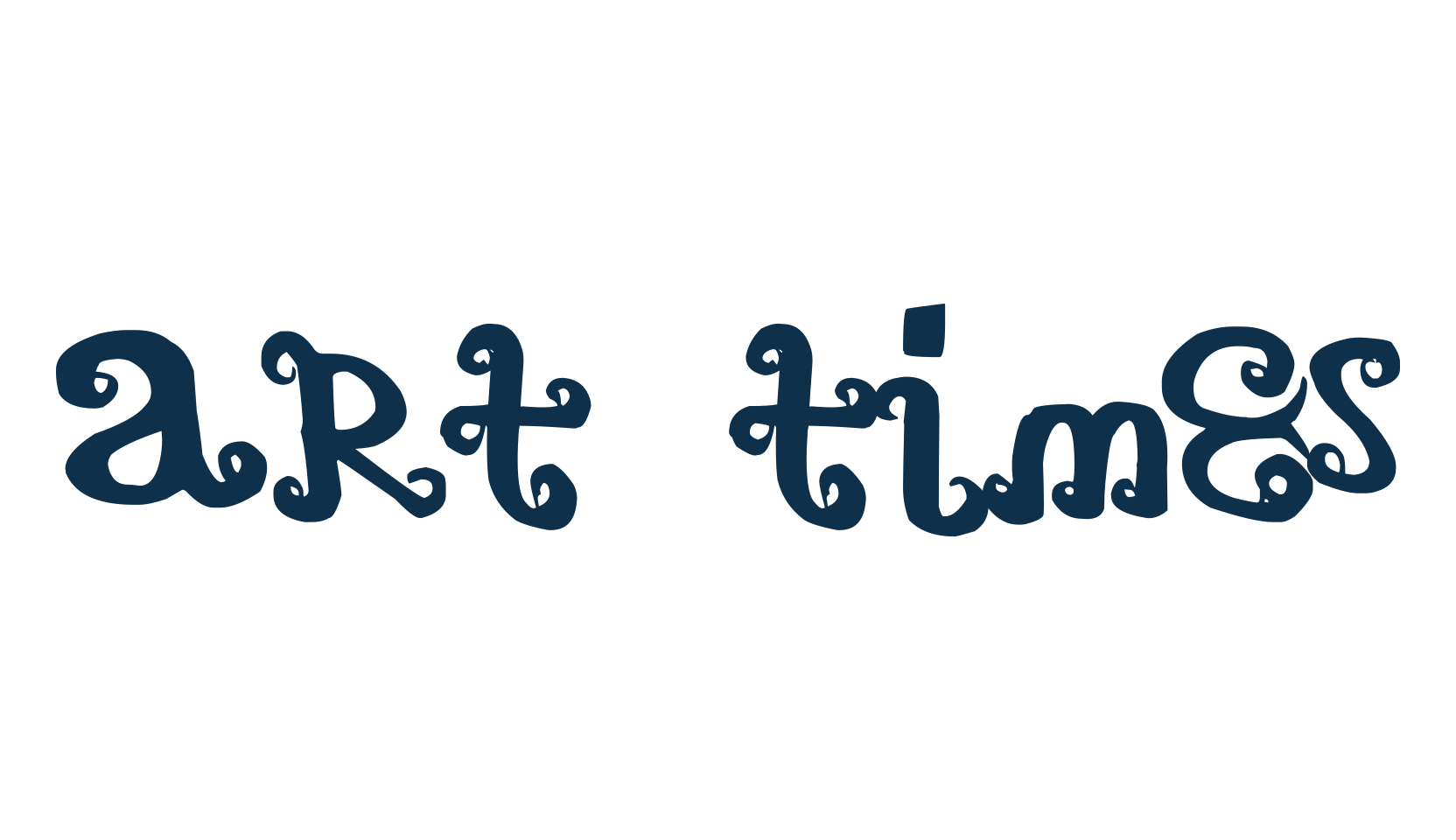 Art Times, curly font preview