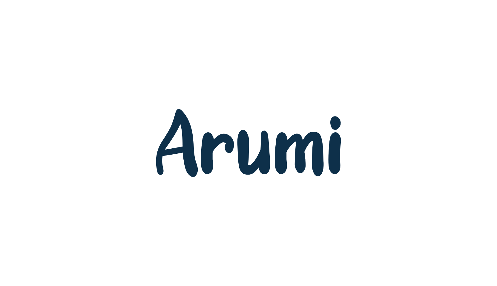 Arumi, fancy decorative font preview
