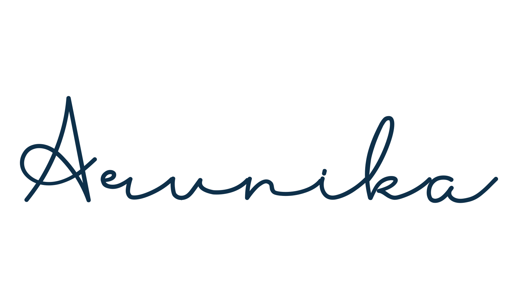 Arunika (arunika-2), script handwritten fancy decorative calligraphy font preview