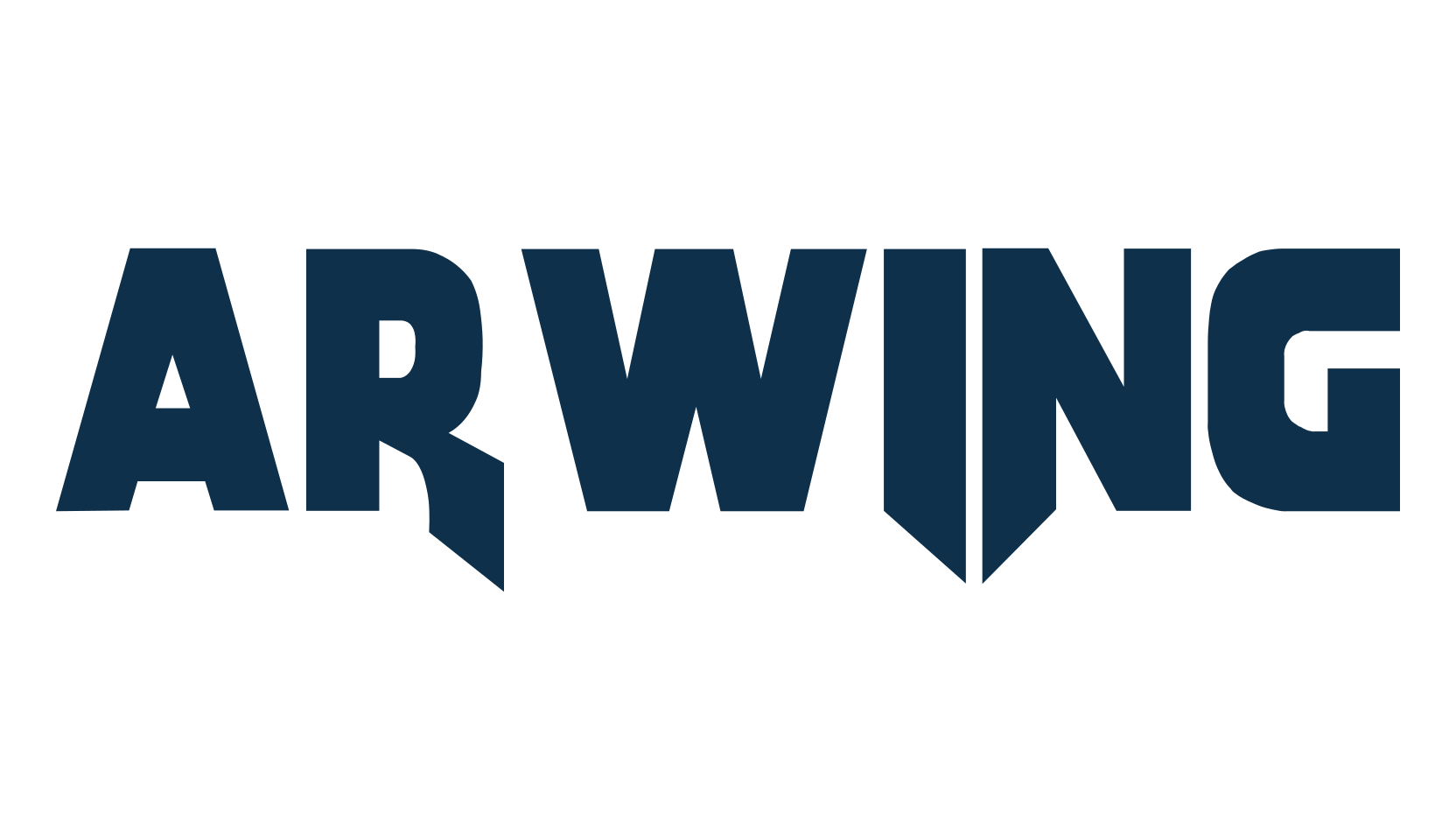 Arwing, fancy various techno sci-fi font preview