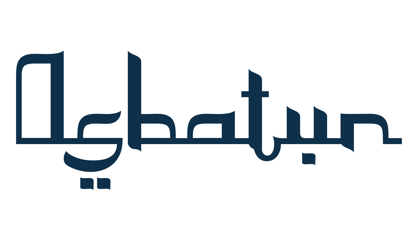Asbatun, foreign look arabic font preview